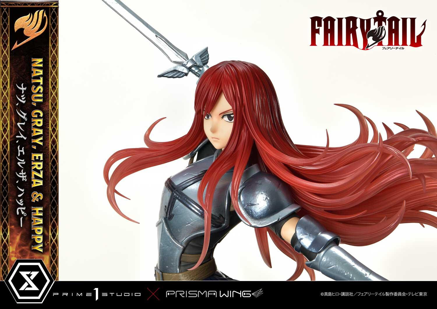 Fairy Tail - Erza Scarlet - Gray Fullbuster - Happy - Natsu Dragneel - Concept Masterline  (CMFT-01) - Prisma Wing - 1/6 (Prime 1 Studio) photo 30