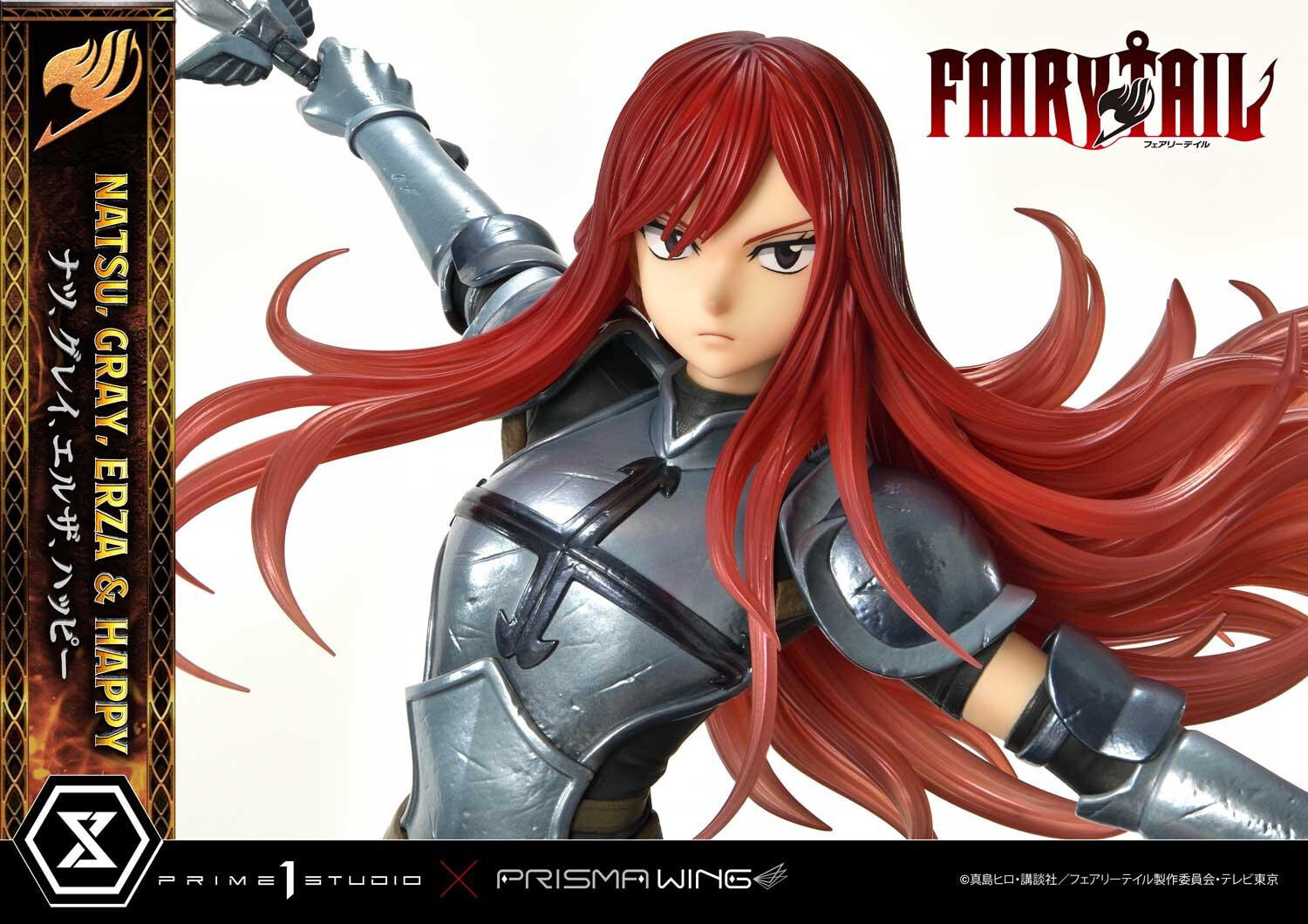 Fairy Tail - Erza Scarlet - Gray Fullbuster - Happy - Natsu Dragneel - Concept Masterline  (CMFT-01) - Prisma Wing - 1/6 (Prime 1 Studio) photo 31