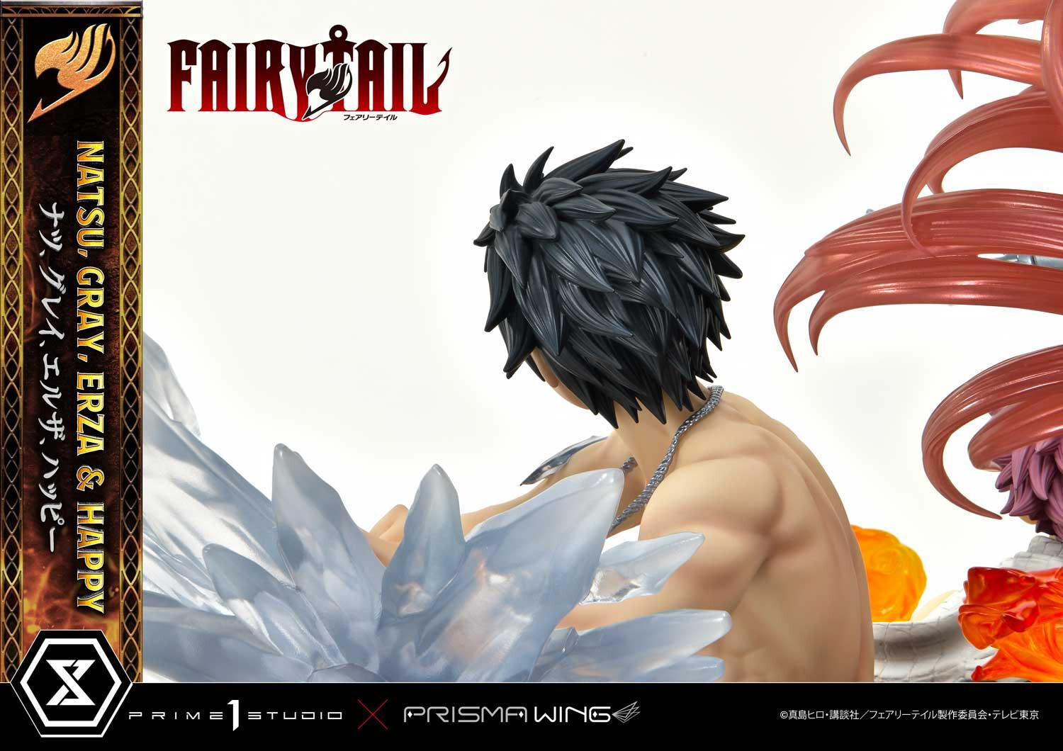 Fairy Tail - Erza Scarlet - Gray Fullbuster - Happy - Natsu Dragneel - Concept Masterline  (CMFT-01) - Prisma Wing - 1/6 (Prime 1 Studio) photo 32