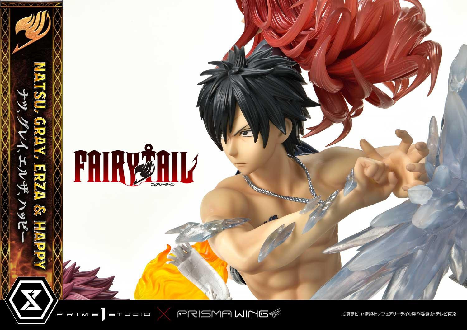 Fairy Tail - Erza Scarlet - Gray Fullbuster - Happy - Natsu Dragneel - Concept Masterline  (CMFT-01) - Prisma Wing - 1/6 (Prime 1 Studio) photo 33