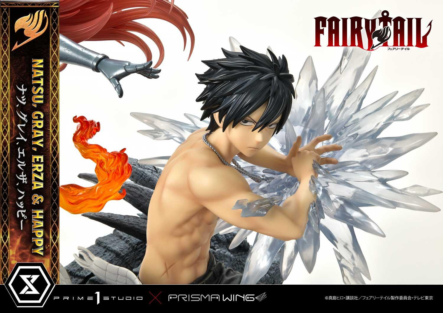 Fairy Tail - Erza Scarlet - Gray Fullbuster - Happy - Natsu Dragneel - Concept Masterline  (CMFT-01) - Prisma Wing - 1/6 (Prime 1 Studio) photo 35