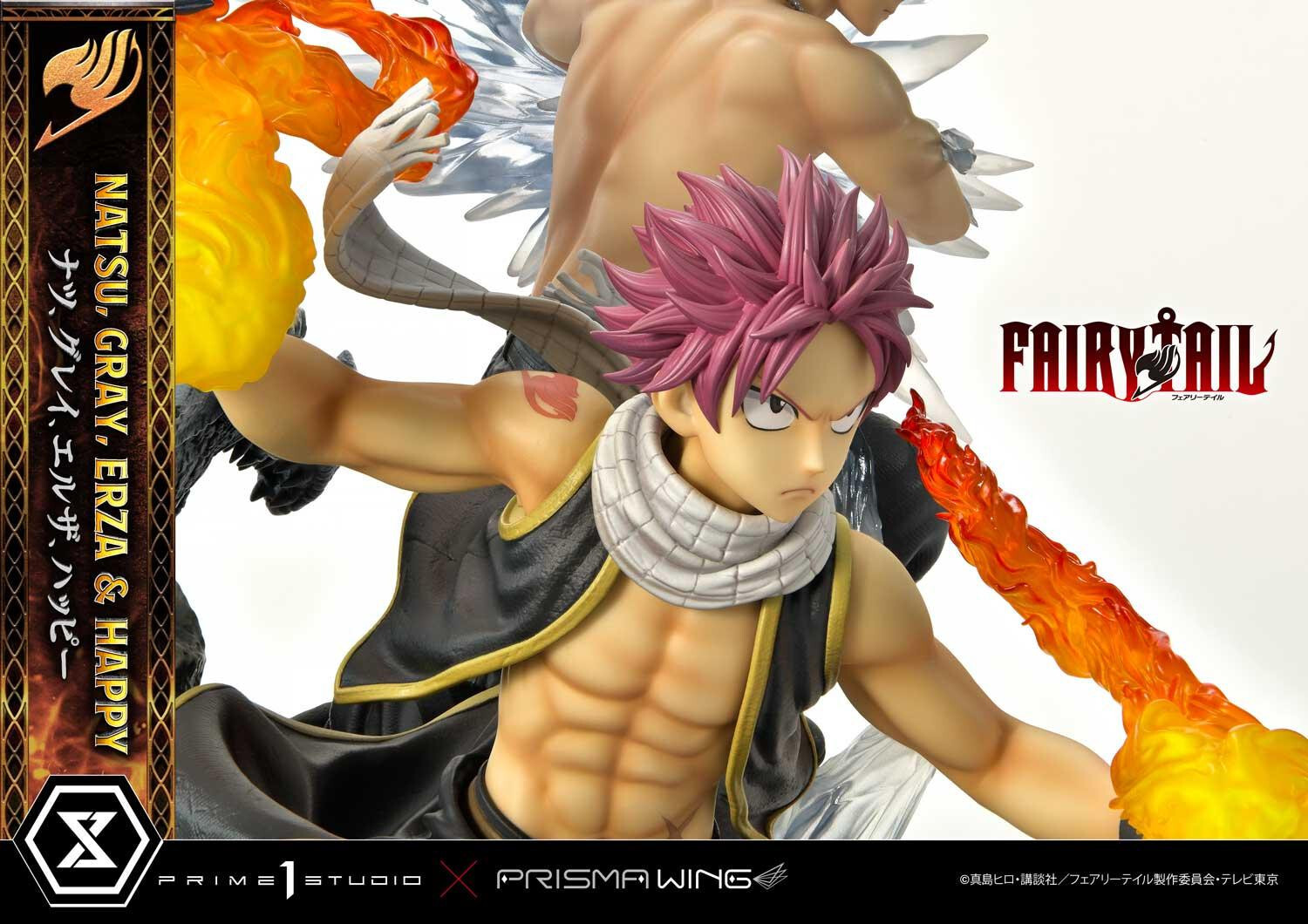 Fairy Tail - Erza Scarlet - Gray Fullbuster - Happy - Natsu Dragneel - Concept Masterline  (CMFT-01) - Prisma Wing - 1/6 (Prime 1 Studio) photo 36