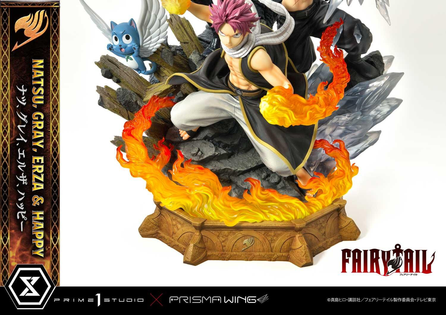 Fairy Tail - Erza Scarlet - Gray Fullbuster - Happy - Natsu Dragneel - Concept Masterline  (CMFT-01) - Prisma Wing - 1/6 (Prime 1 Studio) photo 37