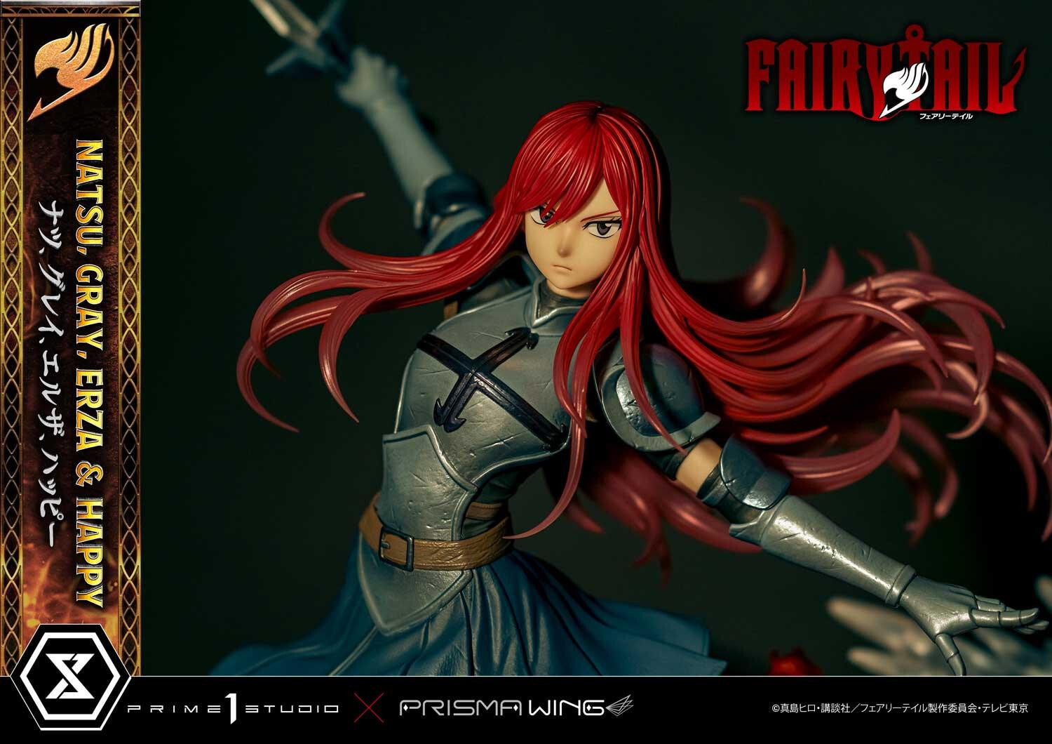 Fairy Tail - Erza Scarlet - Gray Fullbuster - Happy - Natsu Dragneel - Concept Masterline  (CMFT-01) - Prisma Wing - 1/6 (Prime 1 Studio) photo 49