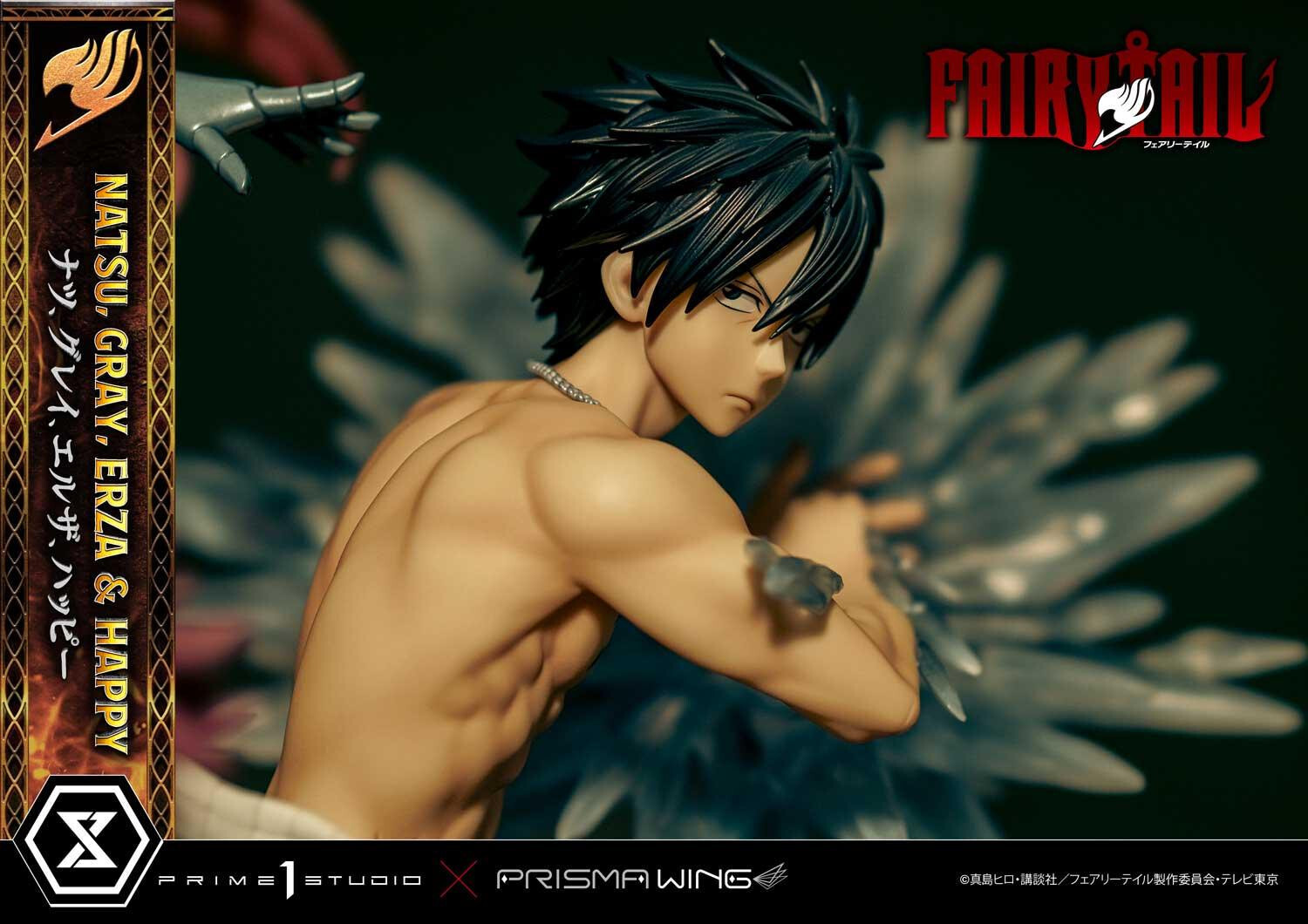 Fairy Tail - Erza Scarlet - Gray Fullbuster - Happy - Natsu Dragneel - Concept Masterline  (CMFT-01) - Prisma Wing - 1/6 (Prime 1 Studio) photo 50