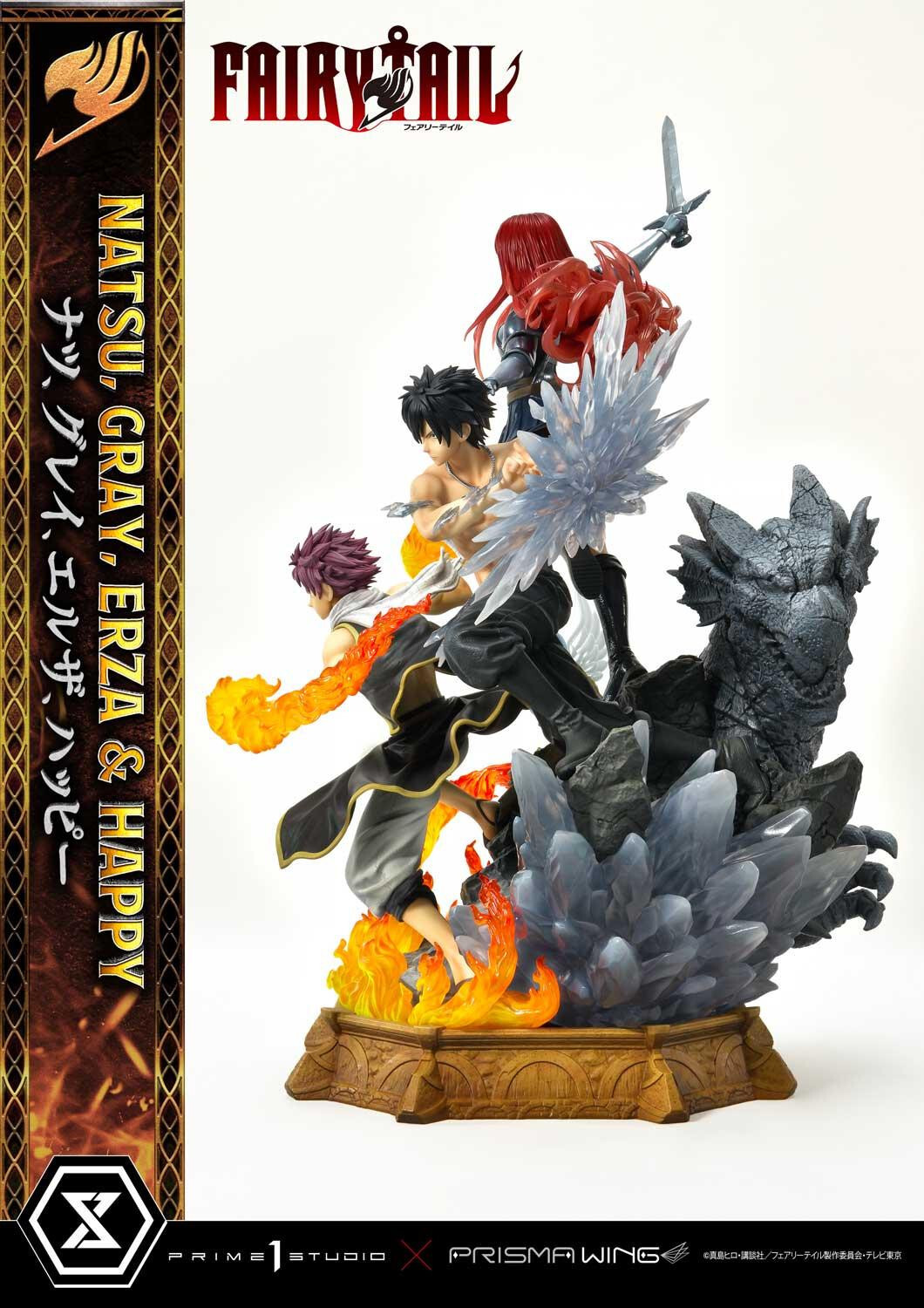 Fairy Tail - Erza Scarlet - Gray Fullbuster - Happy - Natsu Dragneel - Concept Masterline  (CMFT-01) - Prisma Wing - 1/6 (Prime 1 Studio) photo 66