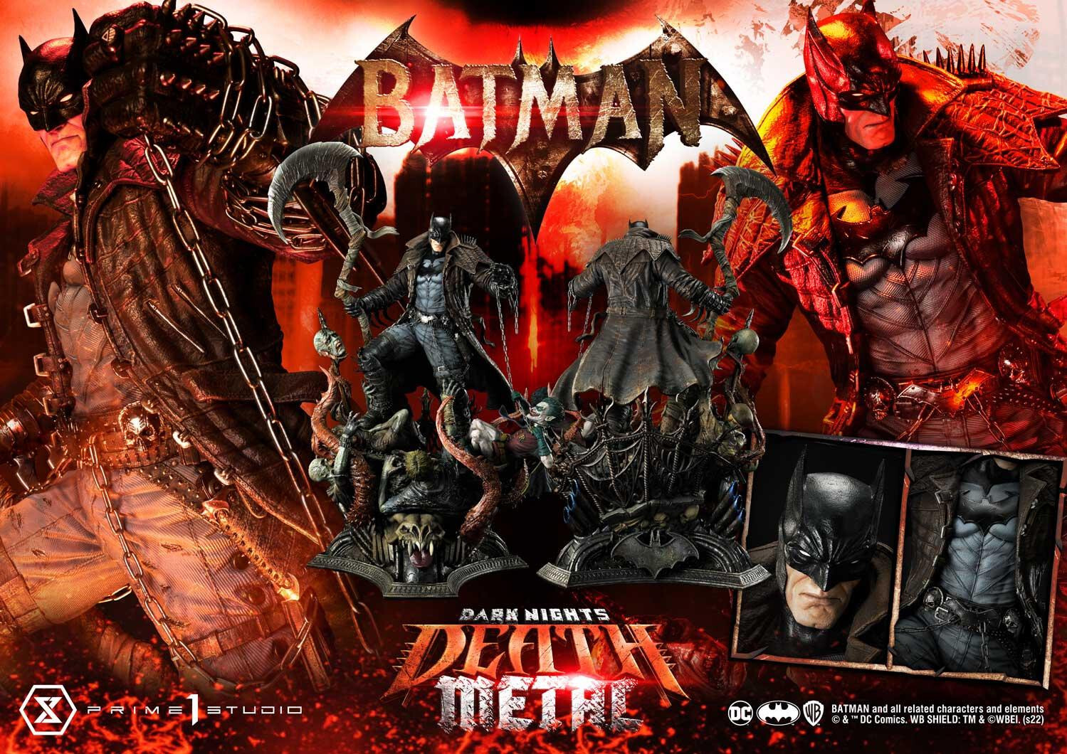 Dark Nights: Death Metal - Batman - Robins - Museum Masterline Series  (MMDCMT-09) - 1/3 (Prime 1 Studio) photo 26