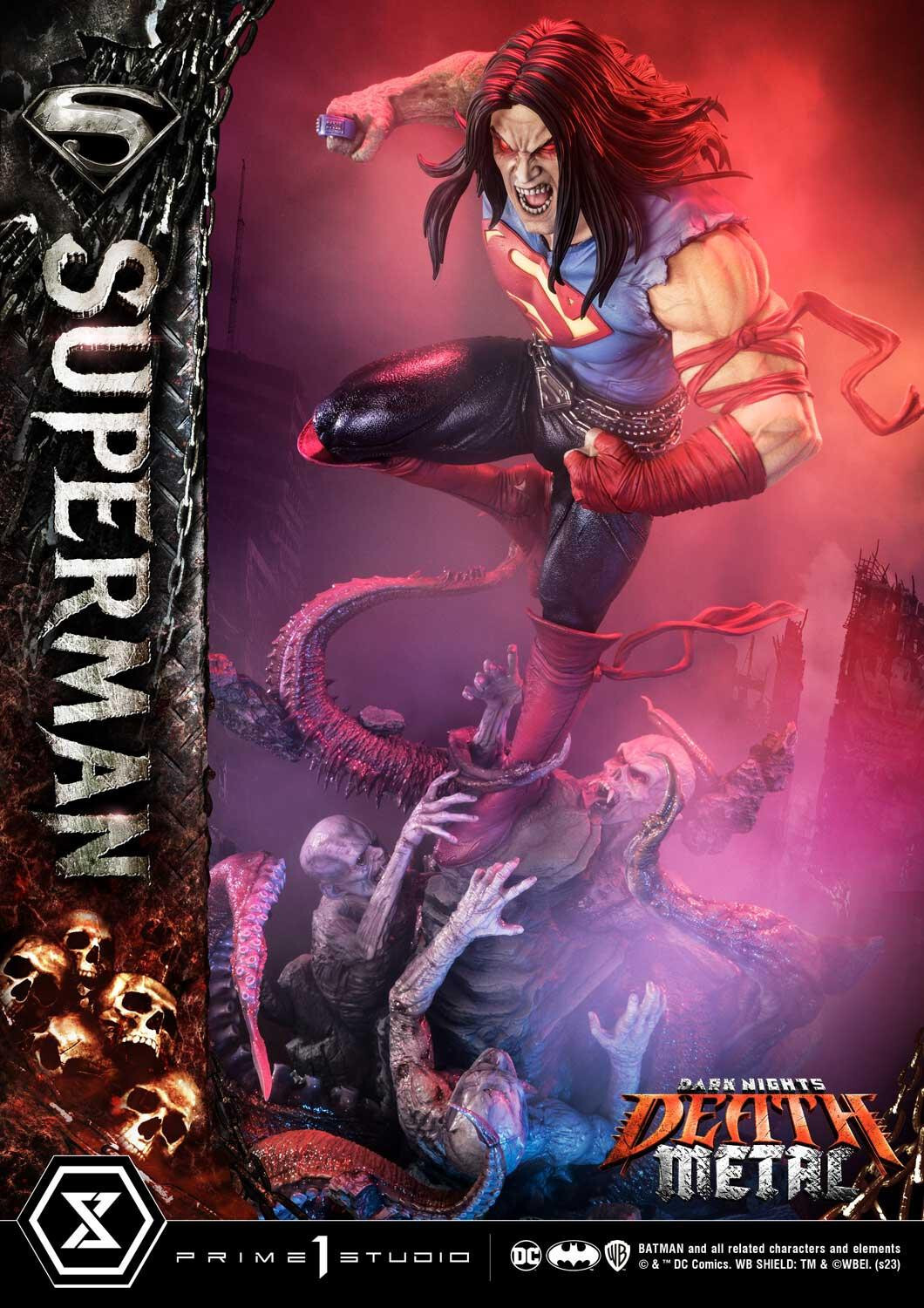 Dark Nights: Death Metal - Superman - Museum Masterline Series  (MMDCMT-10DX) - 1/3 - DX Version (Prime 1 Studio) photo 2