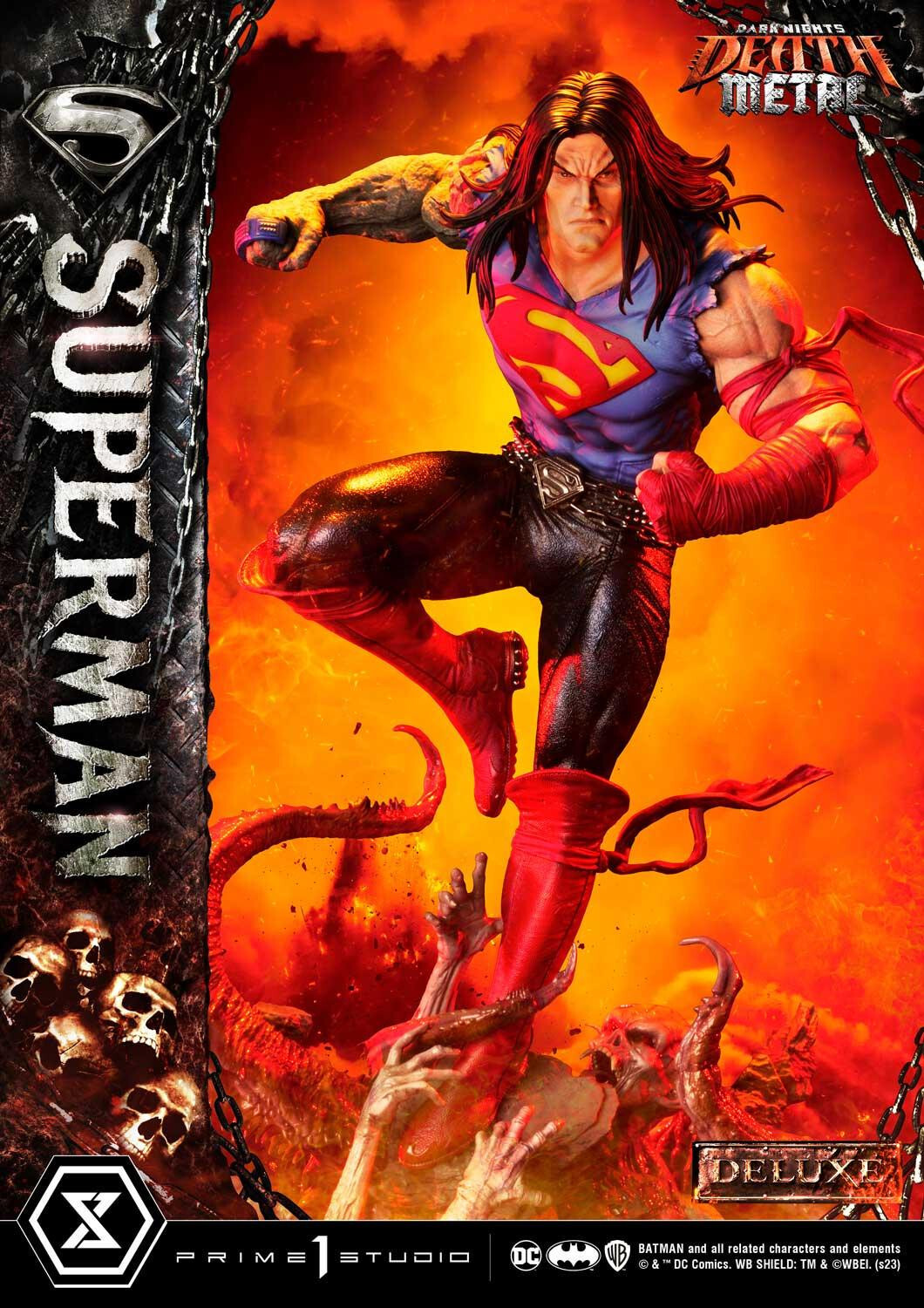 Dark Nights: Death Metal - Superman - Museum Masterline Series  (MMDCMT-10DX) - 1/3 - DX Version (Prime 1 Studio) photo 10