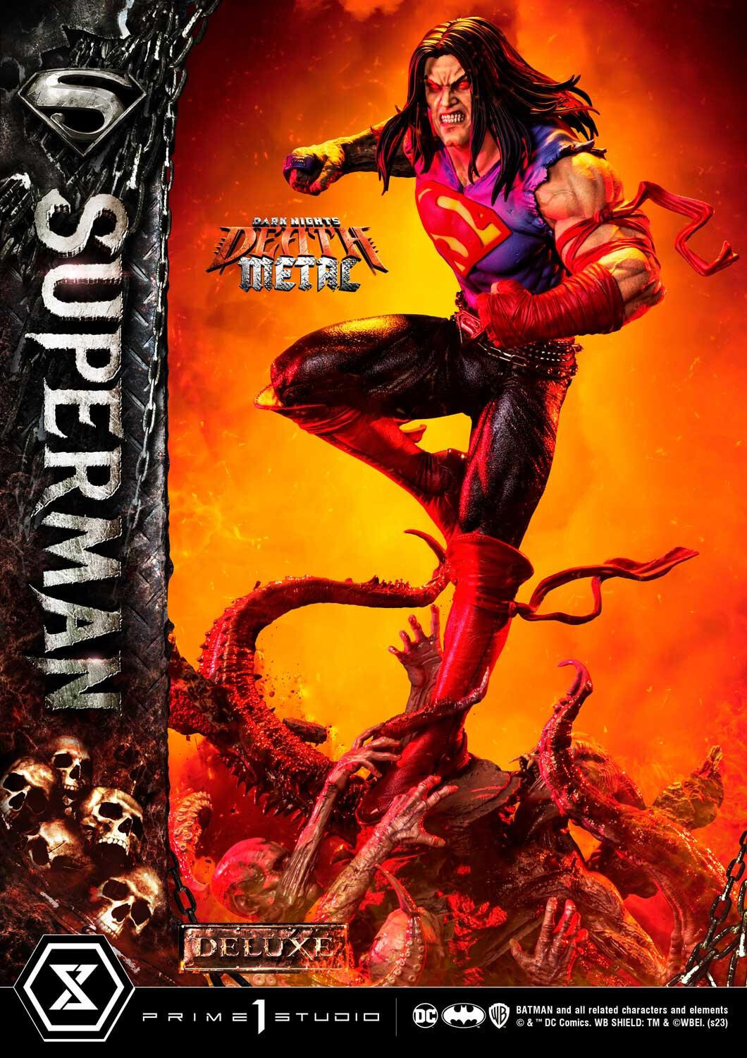 Dark Nights: Death Metal - Superman - Museum Masterline Series  (MMDCMT-10DX) - 1/3 - DX Version (Prime 1 Studio) photo 11