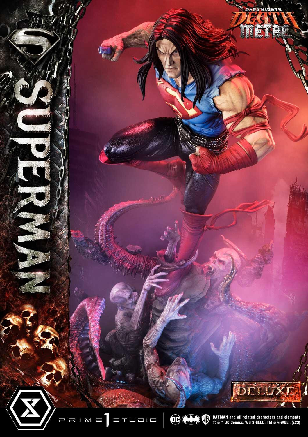 Dark Nights: Death Metal - Superman - Museum Masterline Series  (MMDCMT-10DX) - 1/3 - DX Version (Prime 1 Studio) photo 19