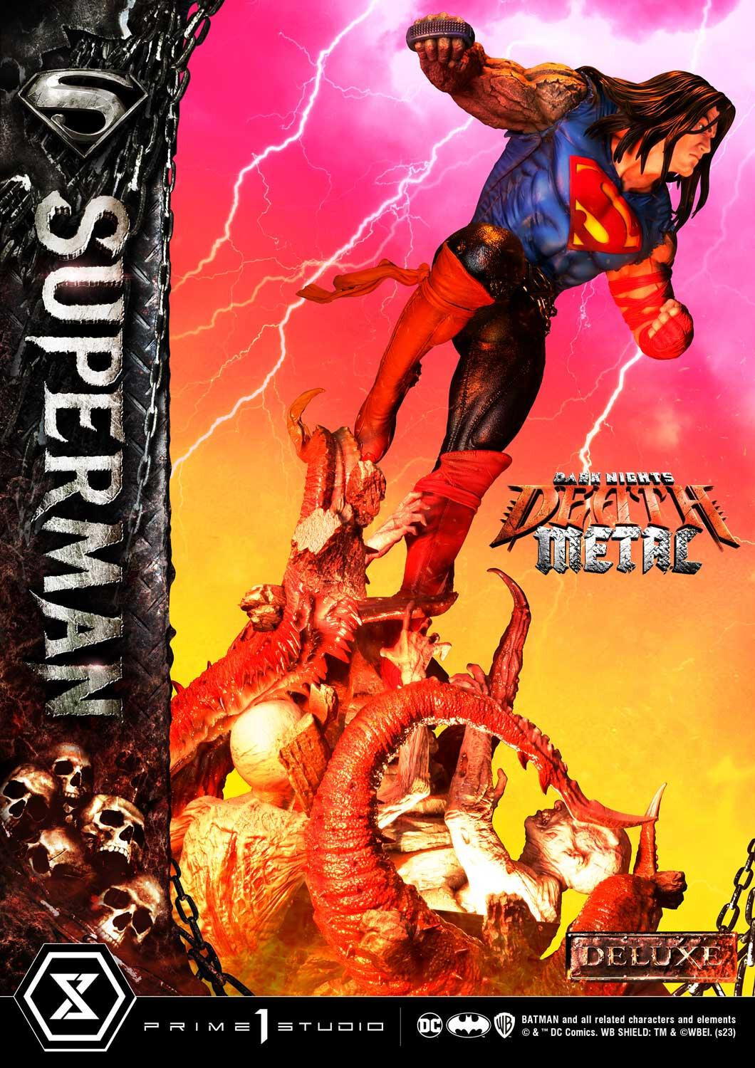 Dark Nights: Death Metal - Superman - Museum Masterline Series  (MMDCMT-10DX) - 1/3 - DX Version (Prime 1 Studio) photo 20