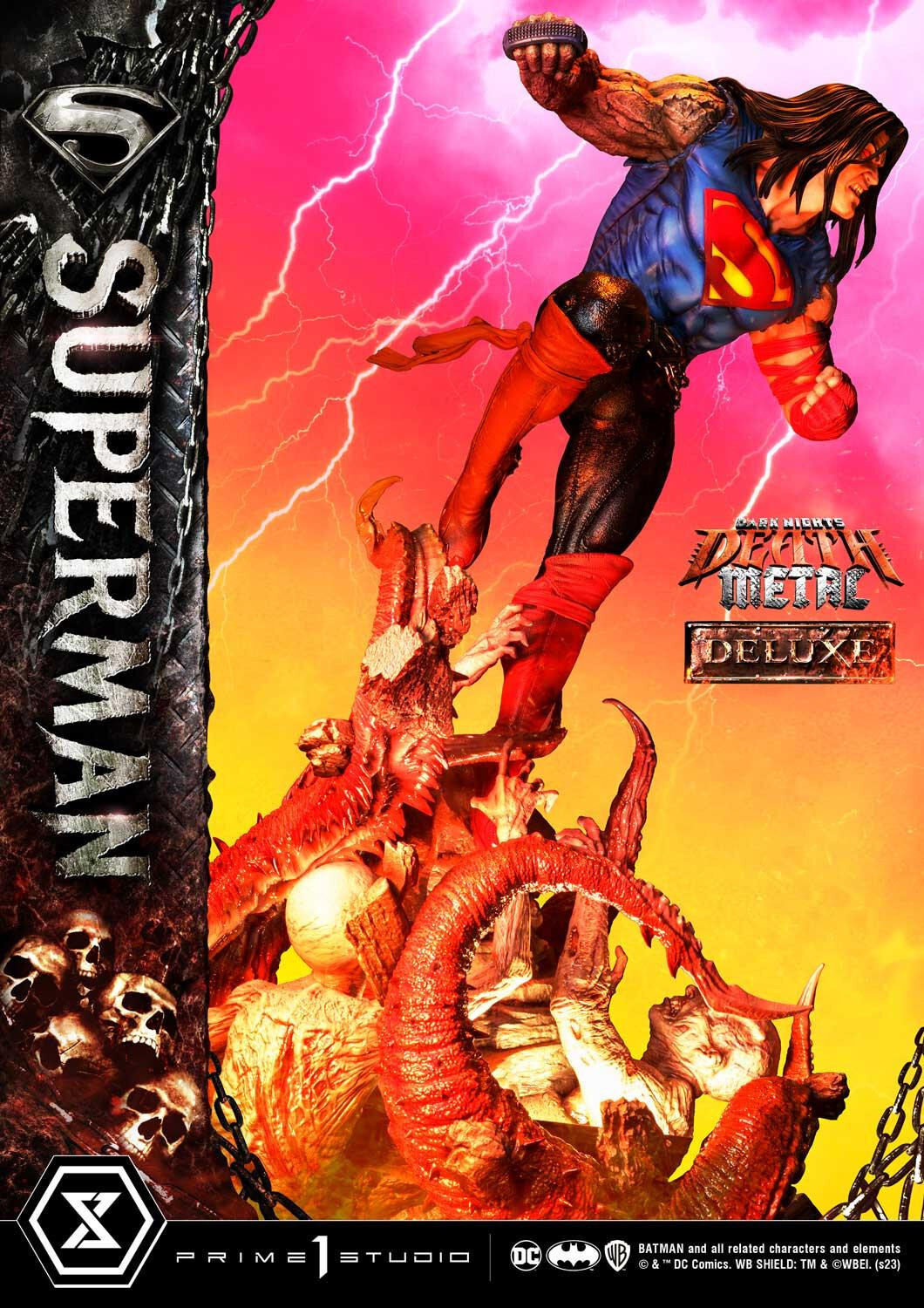 Dark Nights: Death Metal - Superman - Museum Masterline Series  (MMDCMT-10DX) - 1/3 - DX Version (Prime 1 Studio) photo 23