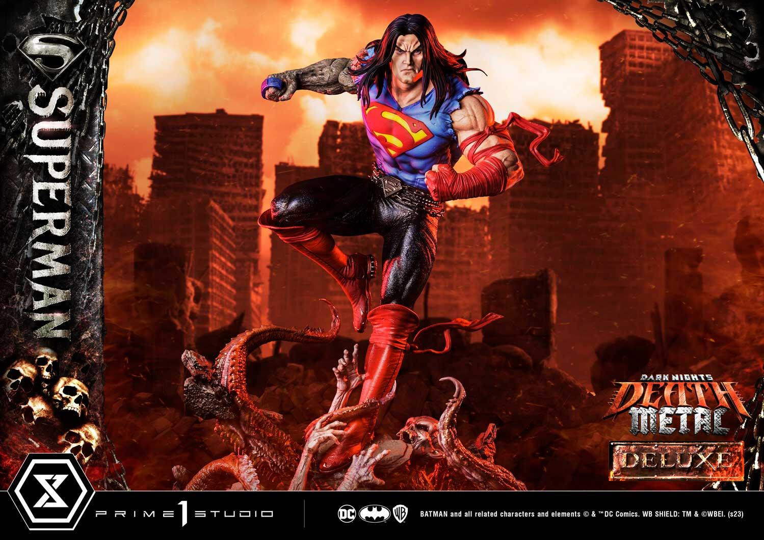 Dark Nights: Death Metal - Superman - Museum Masterline Series  (MMDCMT-10DX) - 1/3 - DX Version (Prime 1 Studio) photo 29