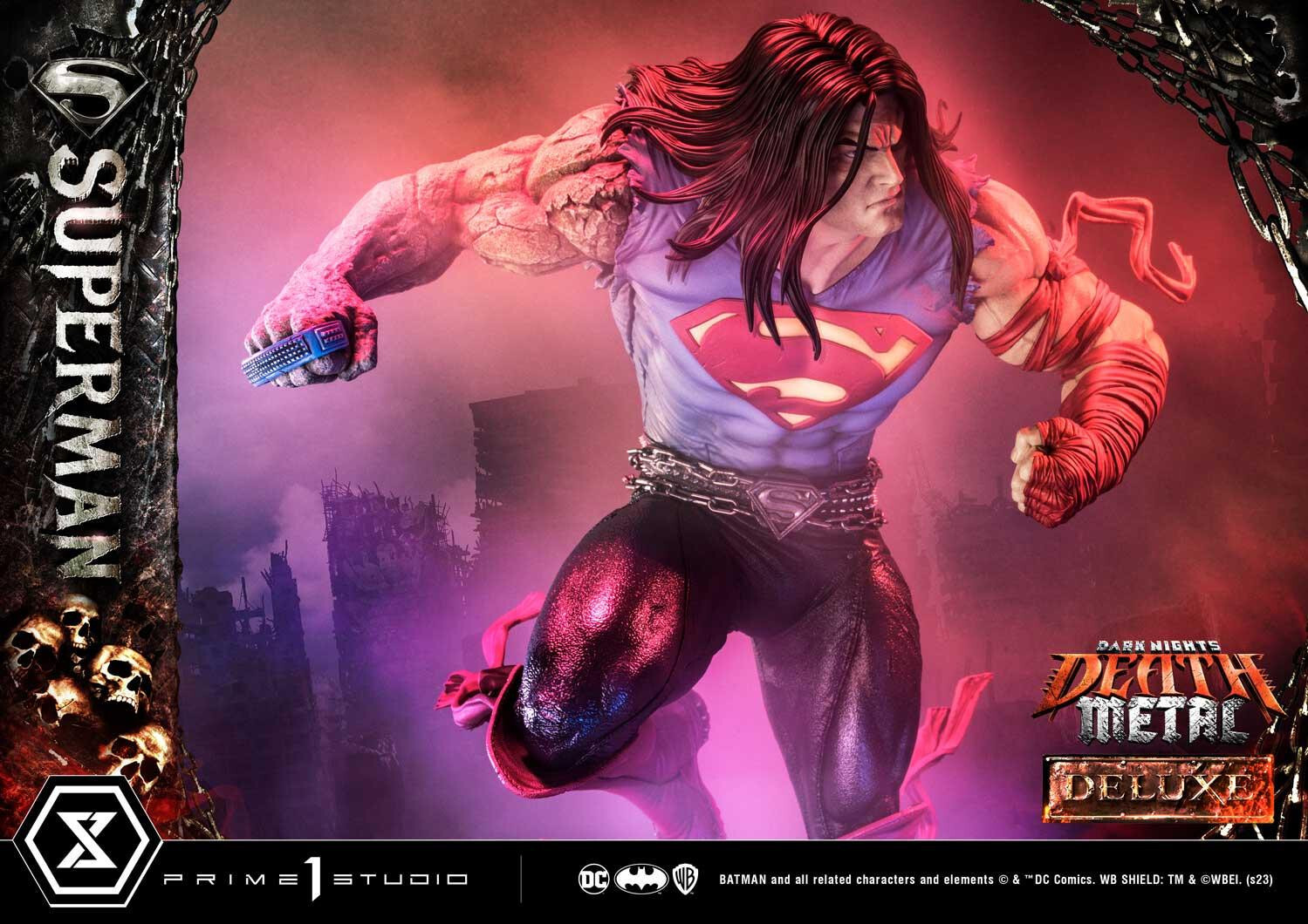Dark Nights: Death Metal - Superman - Museum Masterline Series  (MMDCMT-10DX) - 1/3 - DX Version (Prime 1 Studio) photo 30