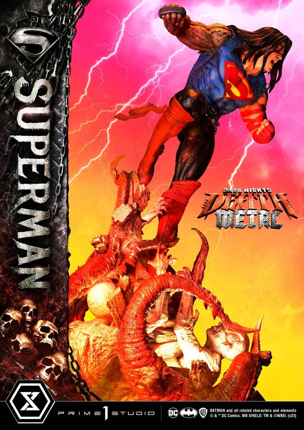 Dark Nights: Death Metal - Superman - Museum Masterline Series  (MMDCMT-10DX) - 1/3 - DX Version (Prime 1 Studio) photo 48