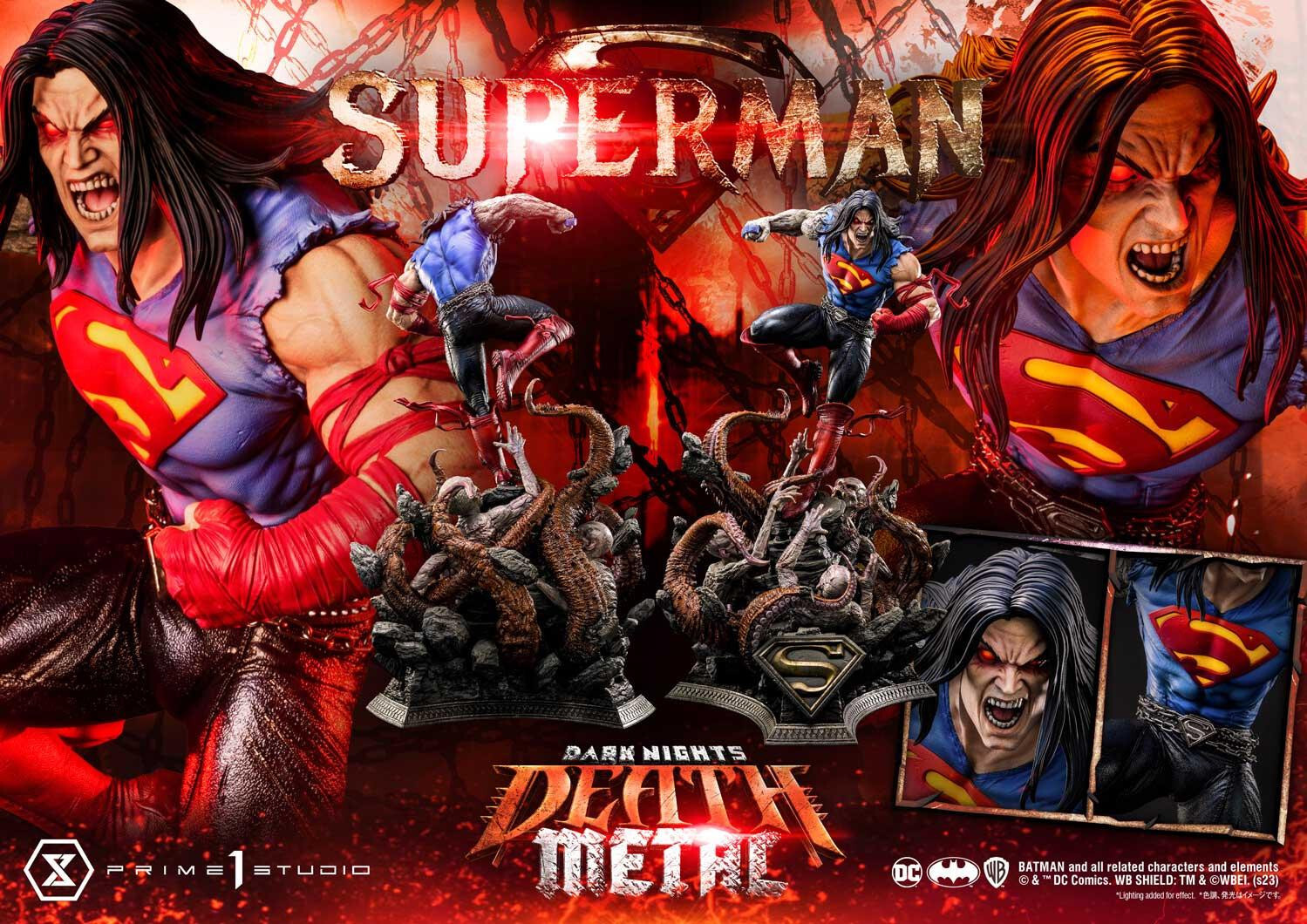 Dark Nights: Death Metal - Superman - Museum Masterline Series  (MMDCMT-10DX) - 1/3 - DX Version (Prime 1 Studio) photo 60