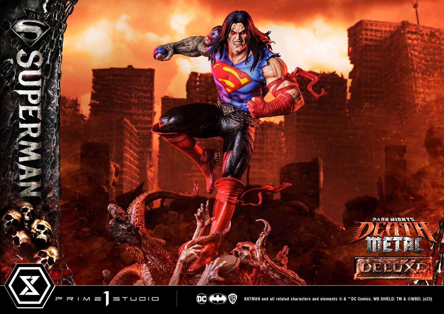 Dark Nights: Death Metal - Superman - Museum Masterline Series  (MMDCMT-10DX) - 1/3 - DX Version (Prime 1 Studio) photo 63