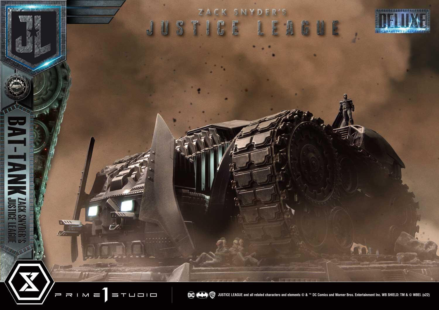 Zack Snyder's Justice League - Batman - Museum Diorama  (MMJL-11DX) - Bat-Tank - DX Version (Prime 1 Studio) photo 9