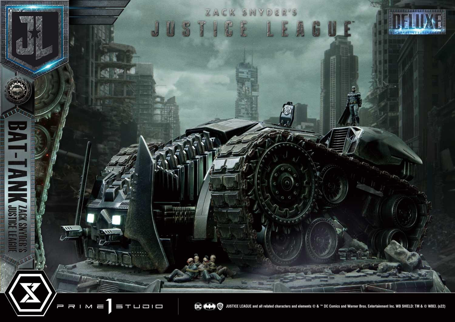 Zack Snyder's Justice League - Batman - Museum Diorama  (MMJL-11DX) - Bat-Tank - DX Version (Prime 1 Studio) photo 10