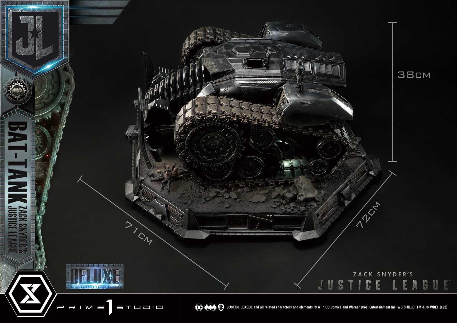 Zack Snyder's Justice League - Batman - Museum Diorama  (MMJL-11DX) - Bat-Tank - DX Version (Prime 1 Studio) photo 18