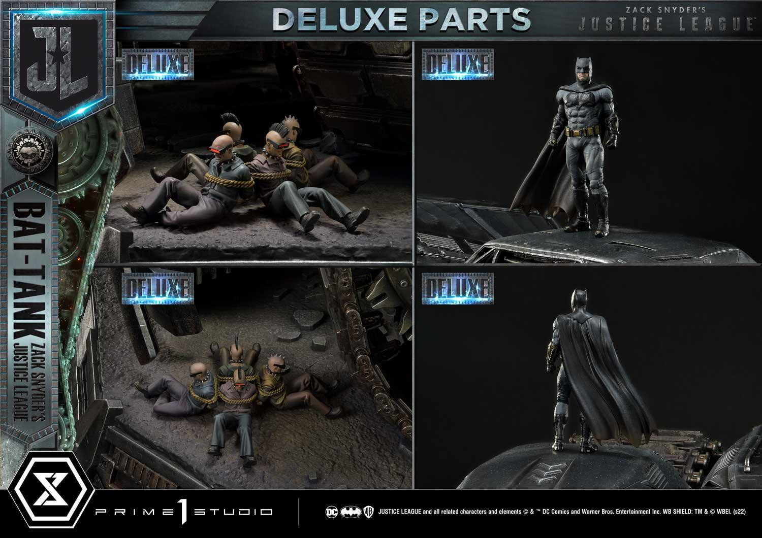 Zack Snyder's Justice League - Batman - Museum Diorama  (MMJL-11DX) - Bat-Tank - DX Version (Prime 1 Studio) photo 19