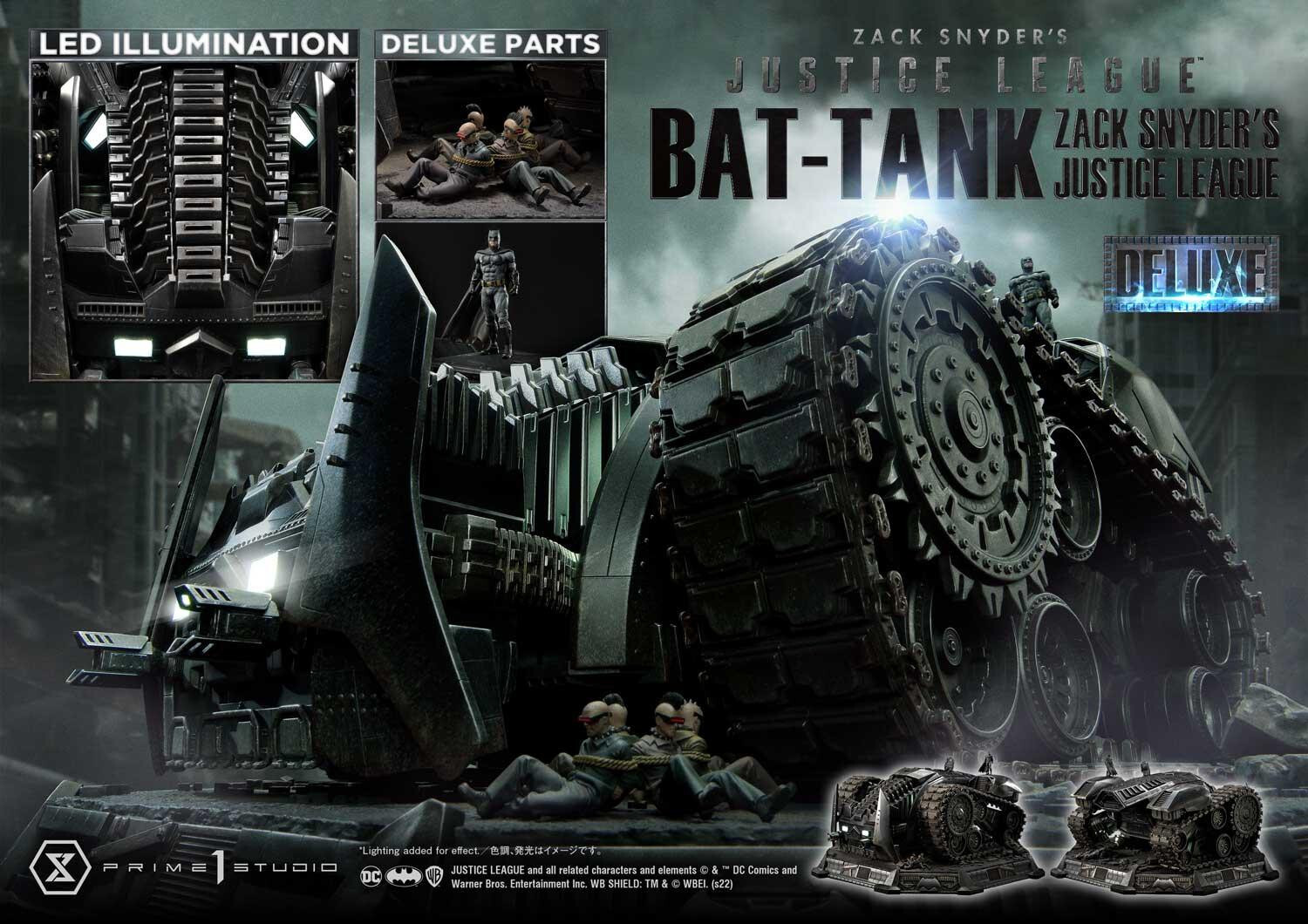 Zack Snyder's Justice League - Batman - Museum Diorama  (MMJL-11DX) - Bat-Tank - DX Version (Prime 1 Studio) photo 20
