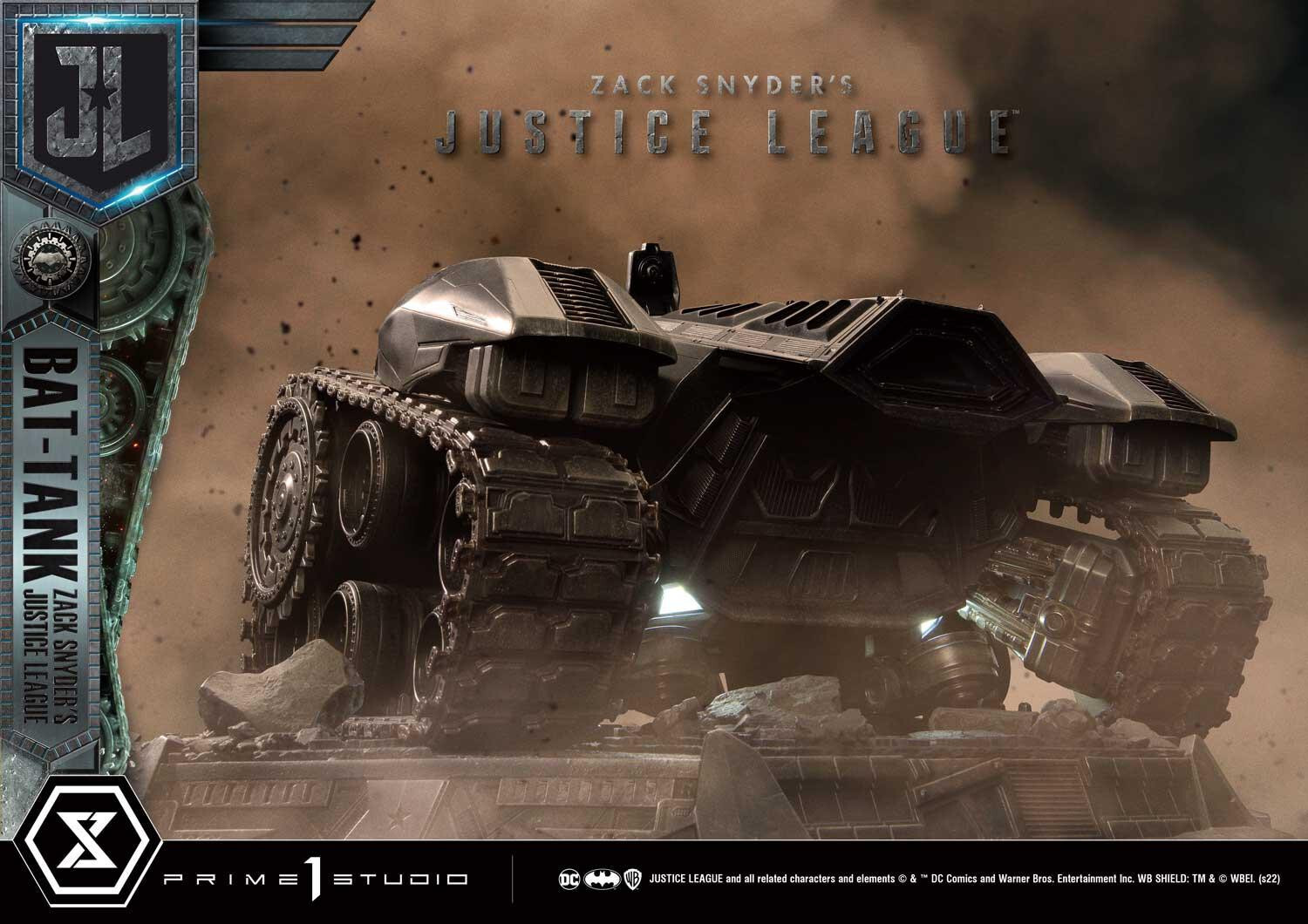 Zack Snyder's Justice League - Batman - Museum Diorama  (MMJL-11DX) - Bat-Tank - DX Version (Prime 1 Studio) photo 44