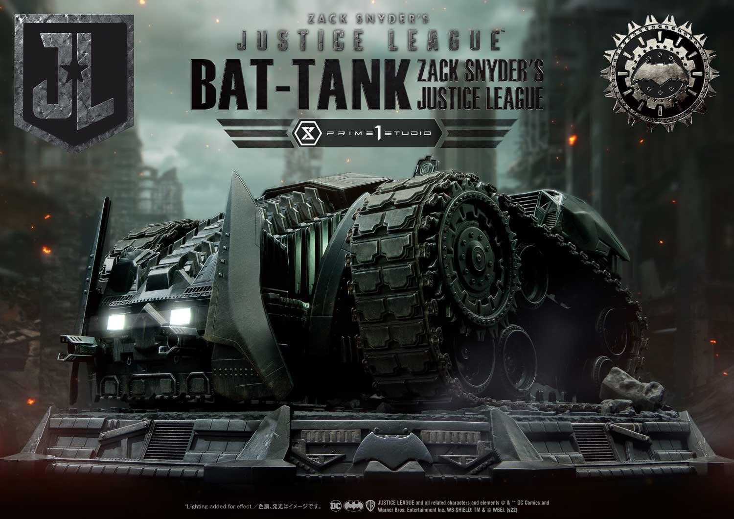 Zack Snyder's Justice League - Batman - Museum Diorama  (MMJL-11DX) - Bat-Tank - DX Version (Prime 1 Studio) photo 57