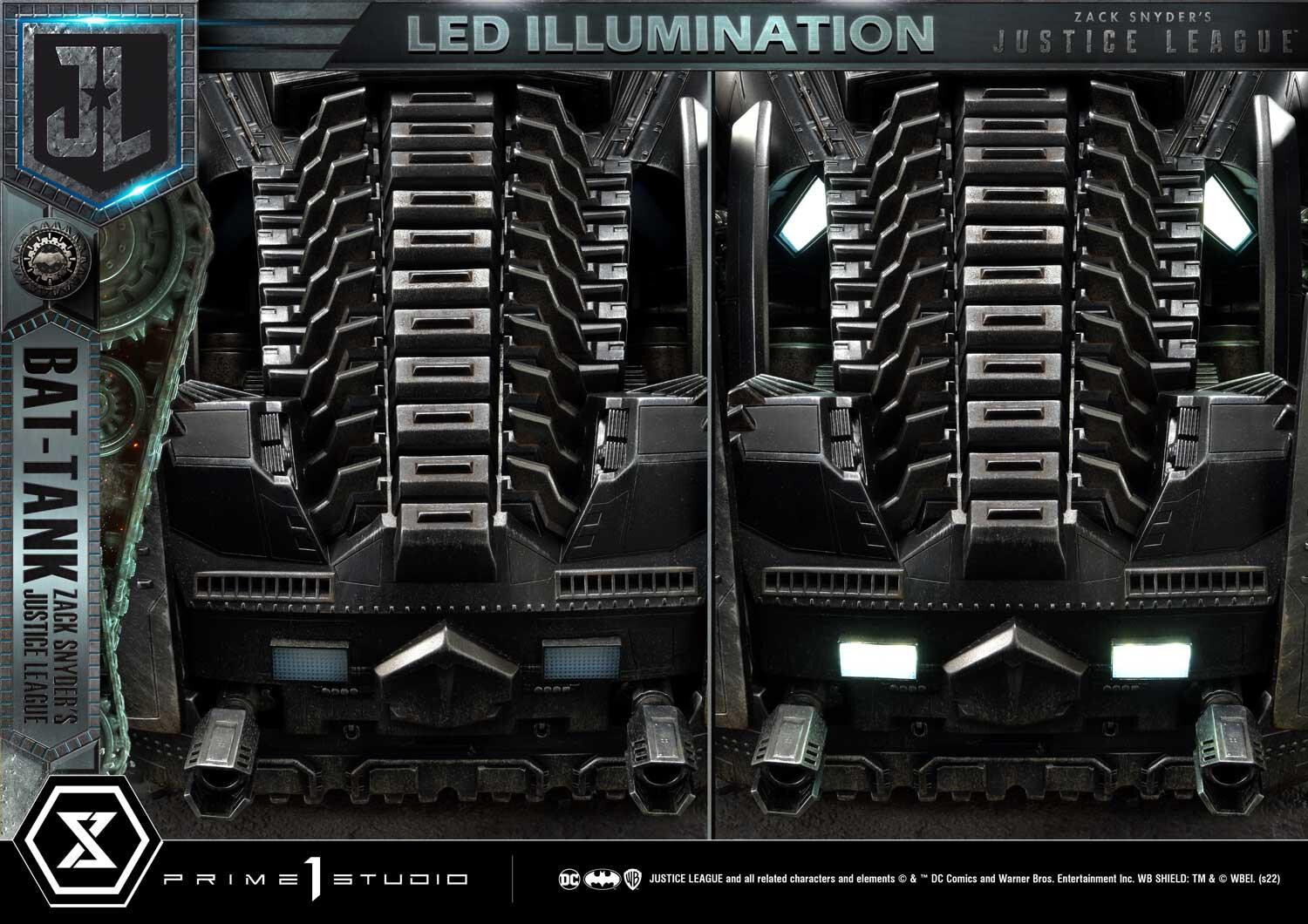 Zack Snyder's Justice League - Batman - Museum Diorama  (MMJL-11DX) - Bat-Tank - DX Version (Prime 1 Studio) photo 64