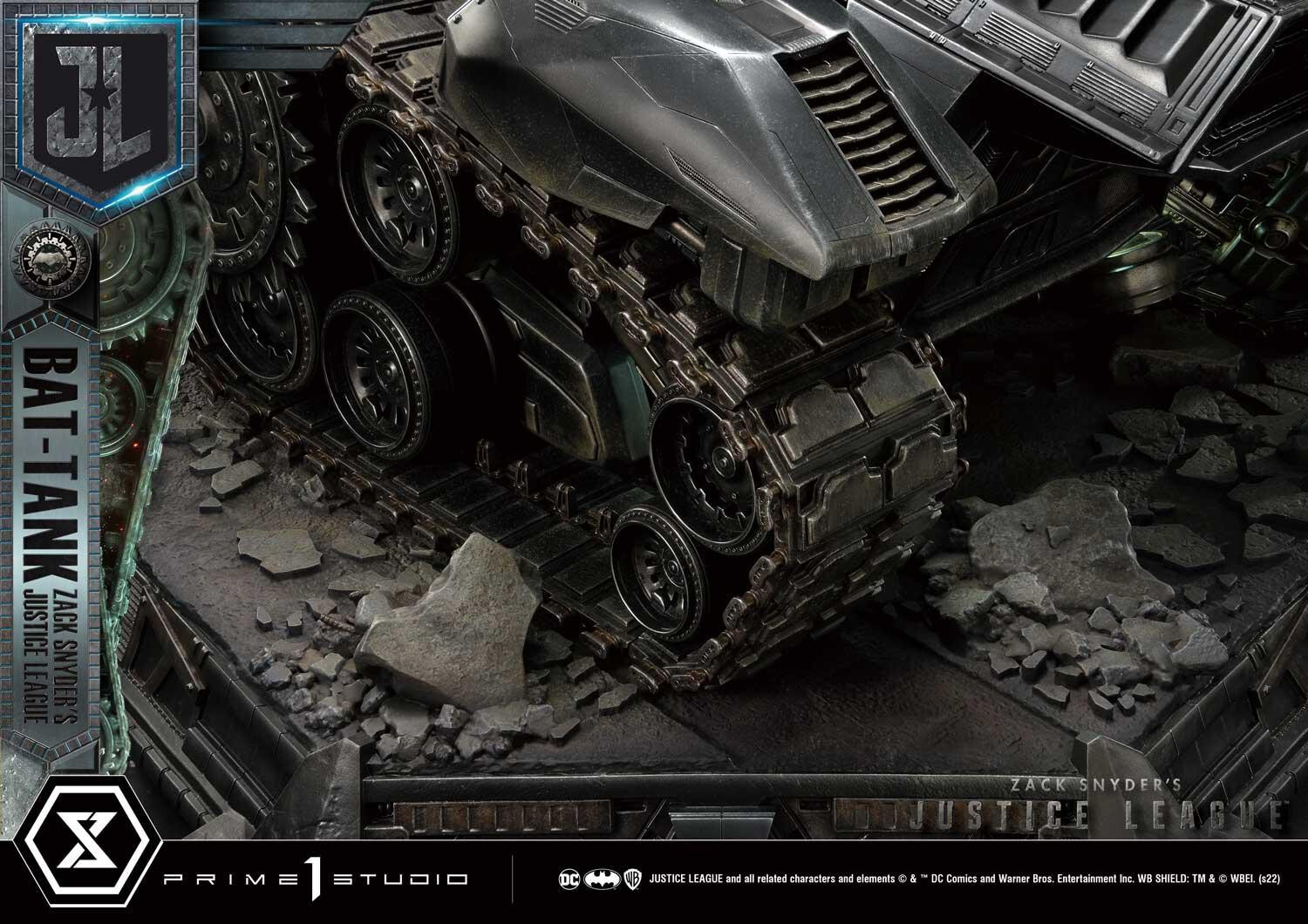Zack Snyder's Justice League - Batman - Museum Diorama  (MMJL-11DX) - Bat-Tank - DX Version (Prime 1 Studio) photo 69