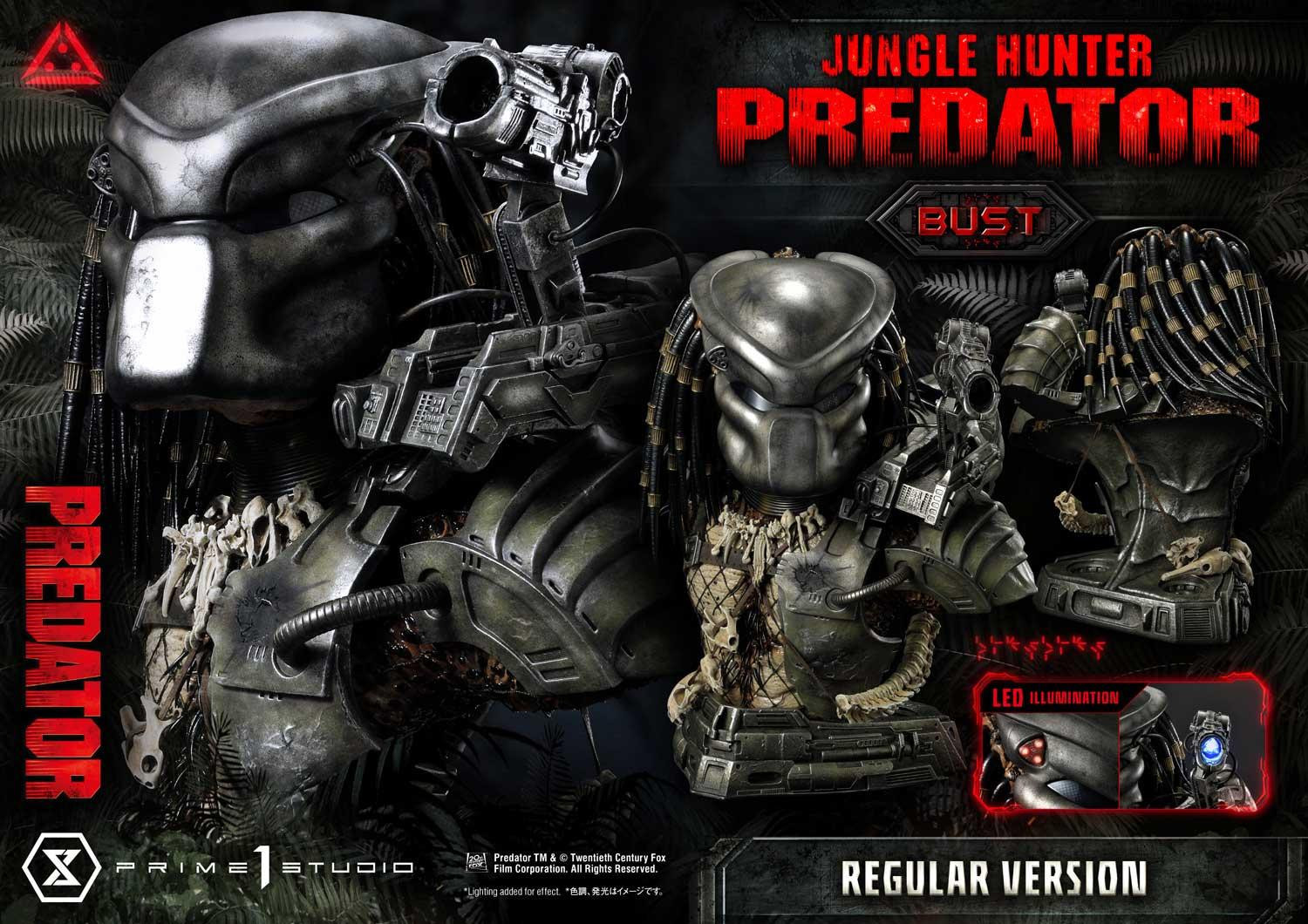 Predator - Bust - Premium Bust  (PBPR-01) - 1/3 - Regular Version (Prime 1 Studio) photo 11
