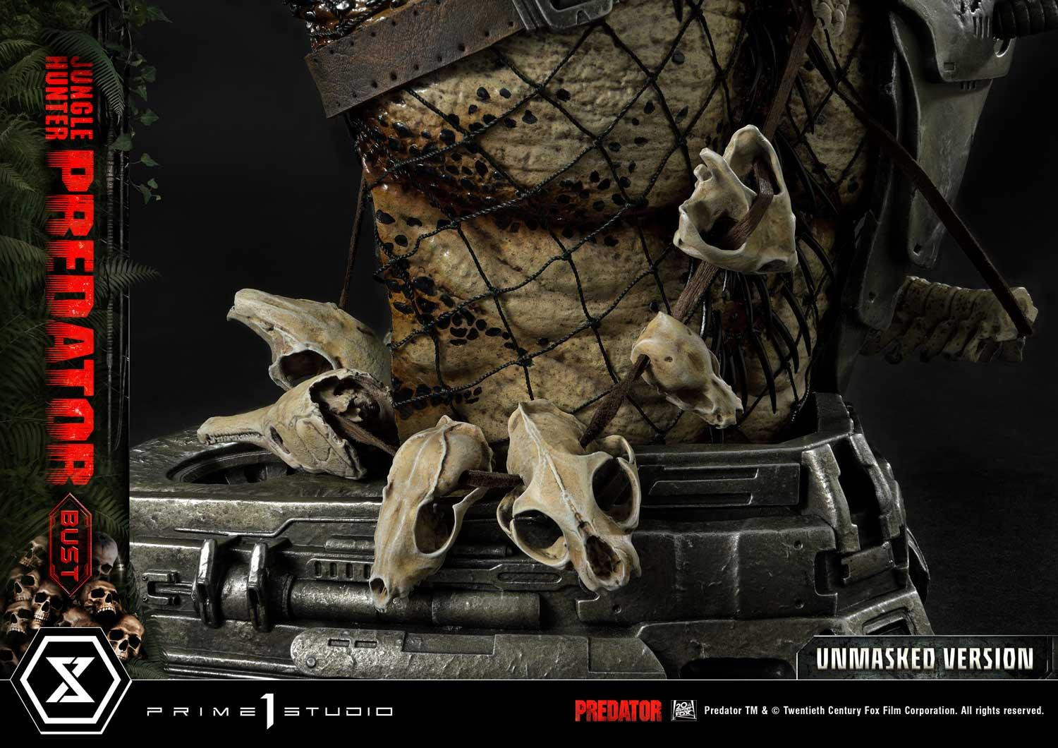 Predator - Bust - Premium Bust  (PBPR-02) - 1/3 - Unmasked Version (Prime 1 Studio) photo 4