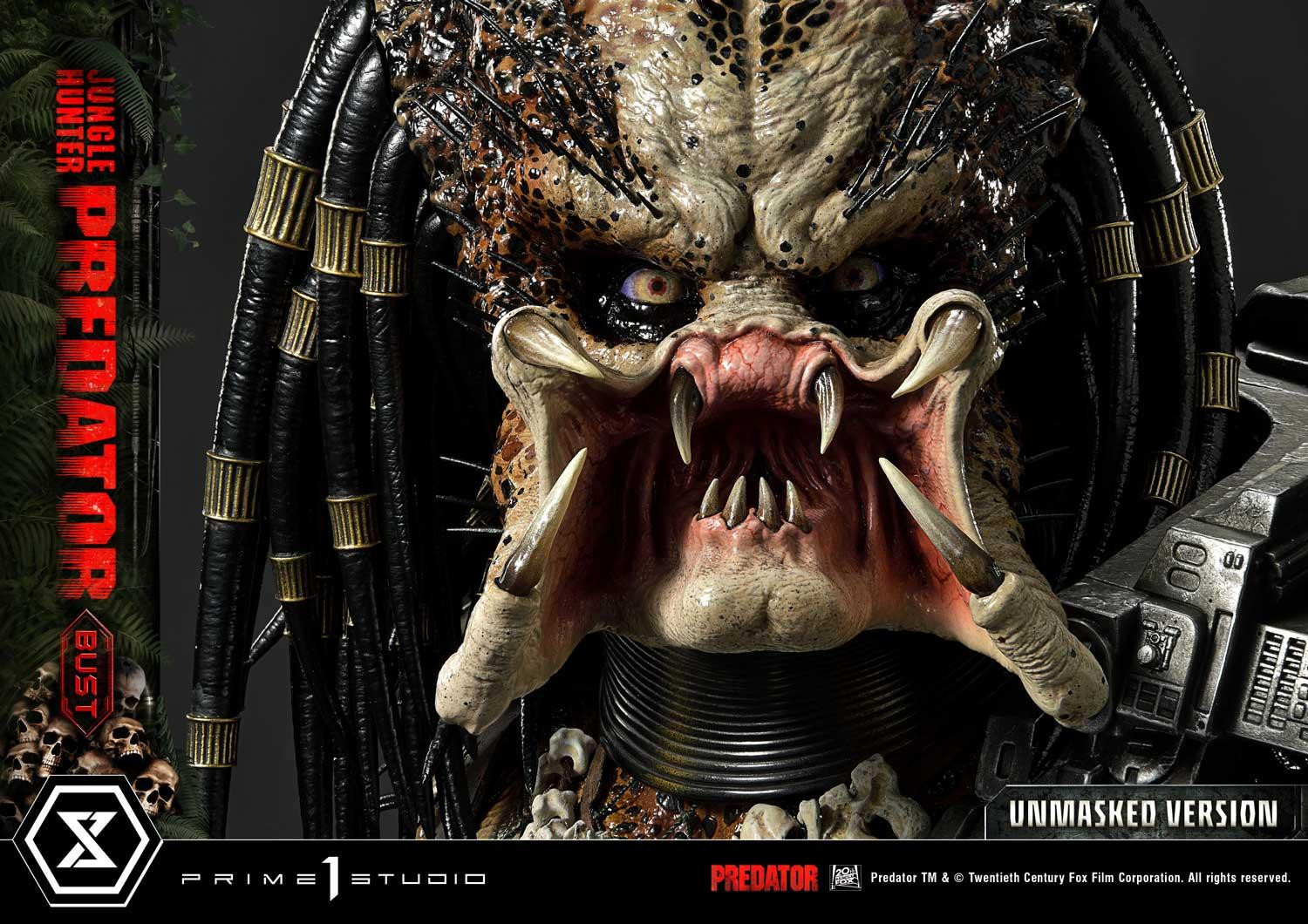 Predator - Bust - Premium Bust  (PBPR-02) - 1/3 - Unmasked Version (Prime 1 Studio) photo 8