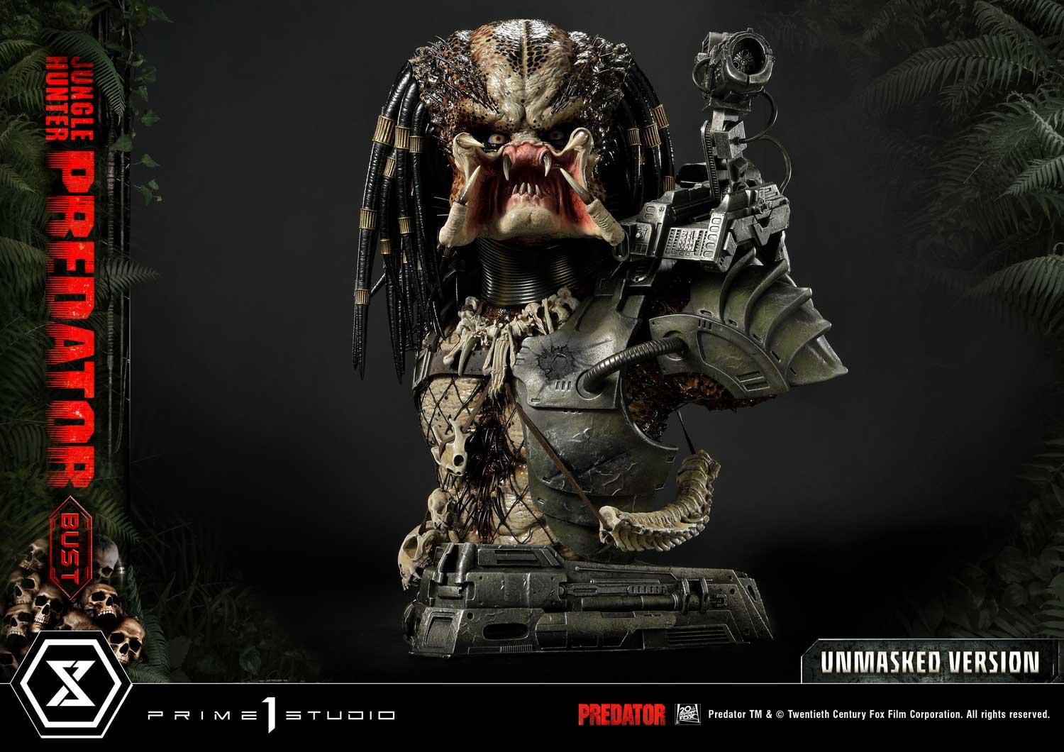 Predator - Bust - Premium Bust  (PBPR-02) - 1/3 - Unmasked Version (Prime 1 Studio) photo 11