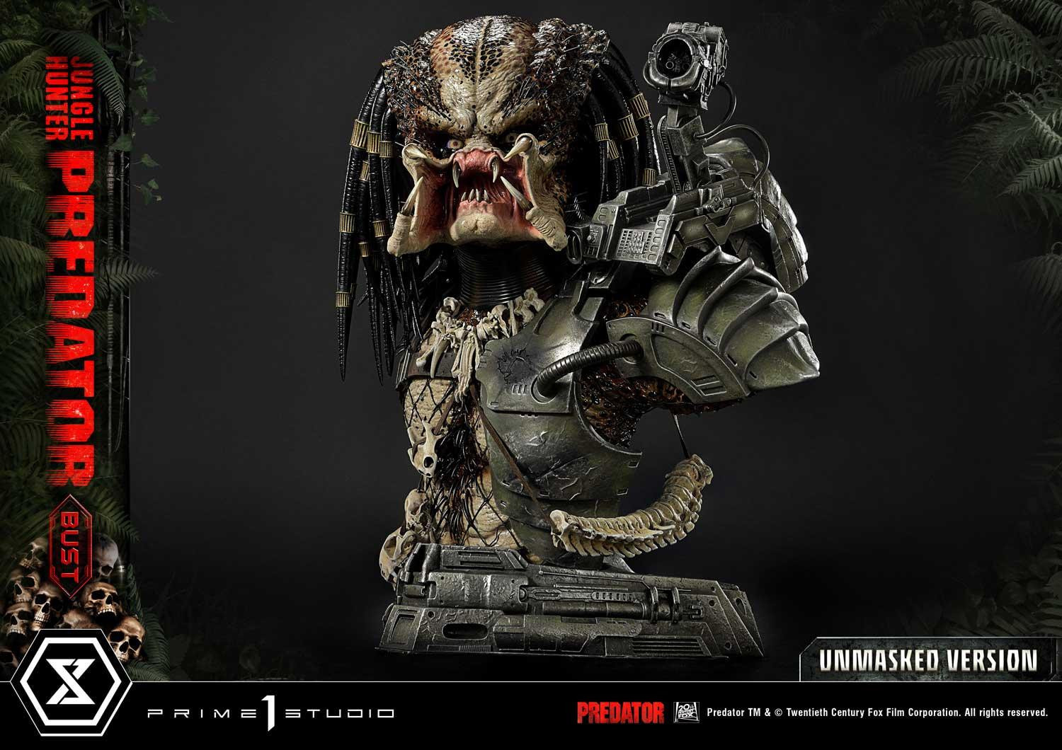 Predator - Bust - Premium Bust  (PBPR-02) - 1/3 - Unmasked Version (Prime 1 Studio) photo 12