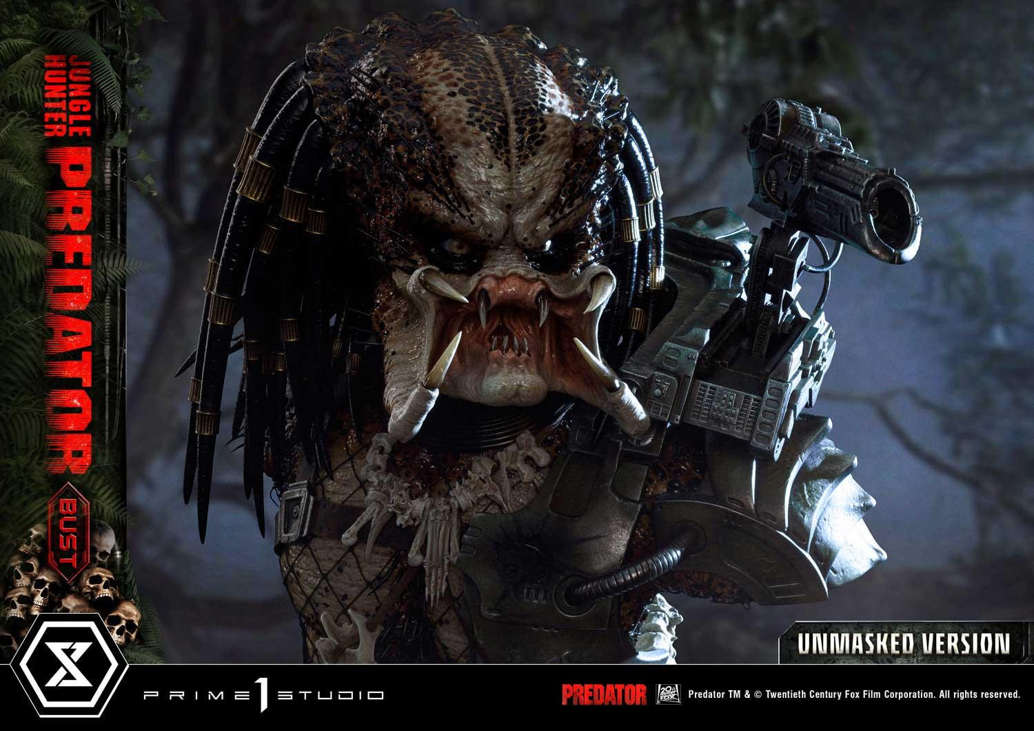 Predator - Bust - Premium Bust  (PBPR-02) - 1/3 - Unmasked Version (Prime 1 Studio) photo 17