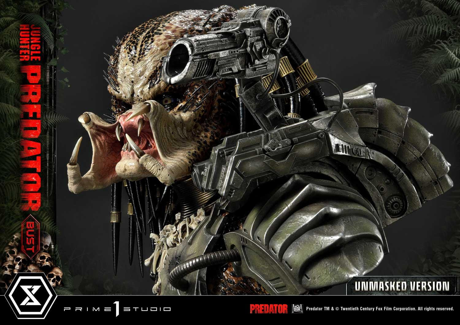 Predator - Bust - Premium Bust  (PBPR-02) - 1/3 - Unmasked Version (Prime 1 Studio) photo 19