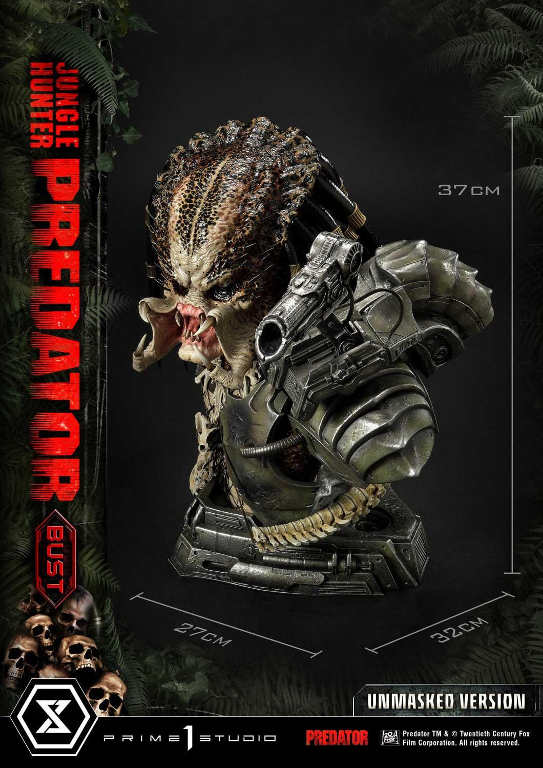 Predator - Bust - Premium Bust  (PBPR-02) - 1/3 - Unmasked Version (Prime 1 Studio) photo 25