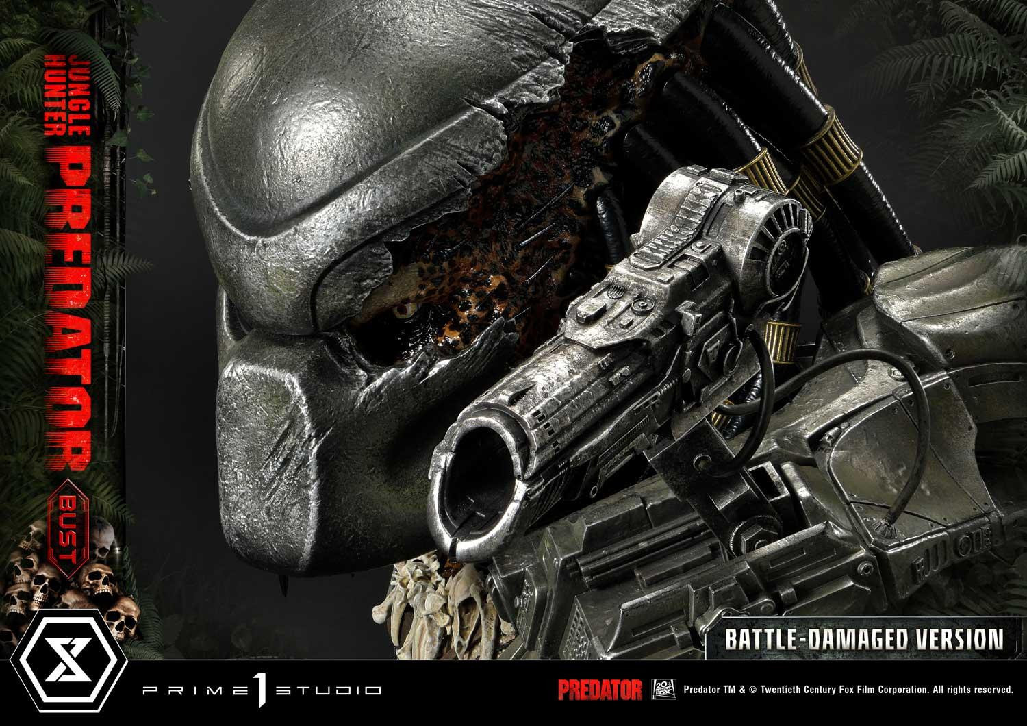Predator - Bust - Premium Bust  (PBPR-03) - 1/3 - Battle-damaged Version (Prime 1 Studio) photo 13