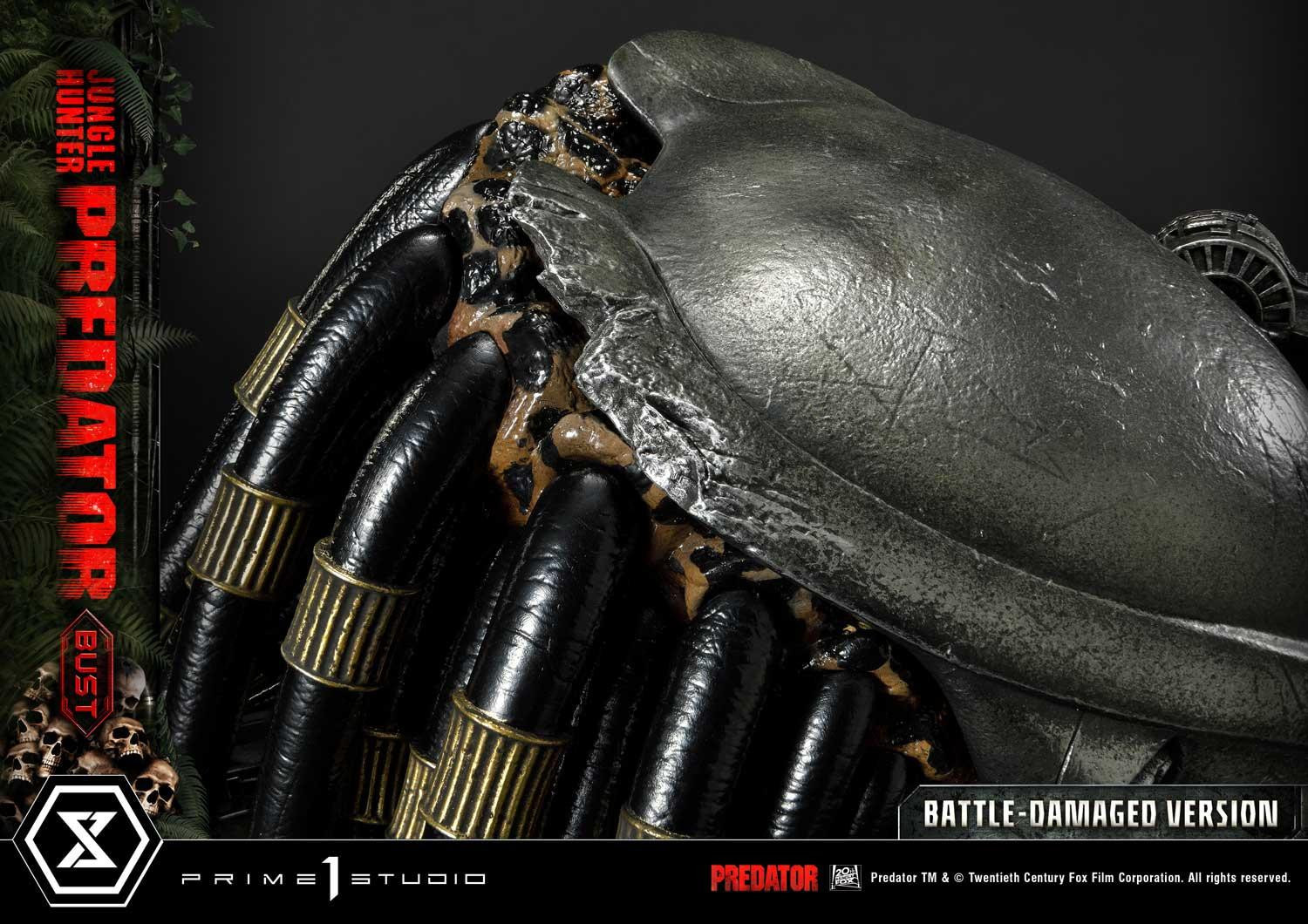 Predator - Bust - Premium Bust  (PBPR-03) - 1/3 - Battle-damaged Version (Prime 1 Studio) photo 15
