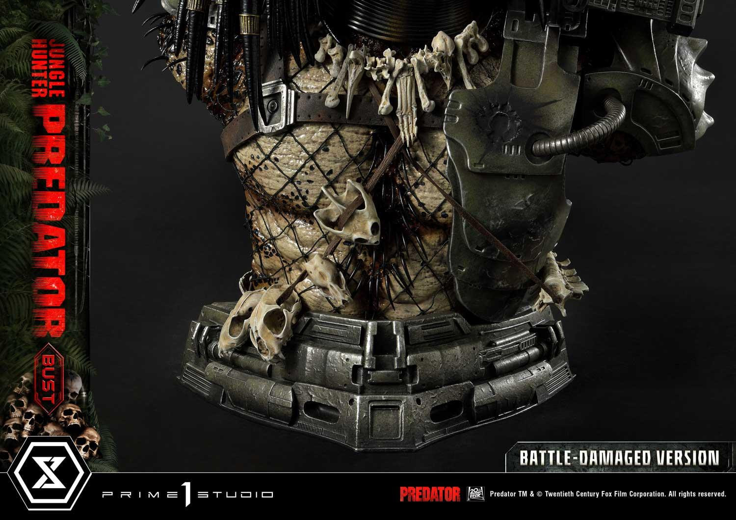 Predator - Bust - Premium Bust  (PBPR-03) - 1/3 - Battle-damaged Version (Prime 1 Studio) photo 16