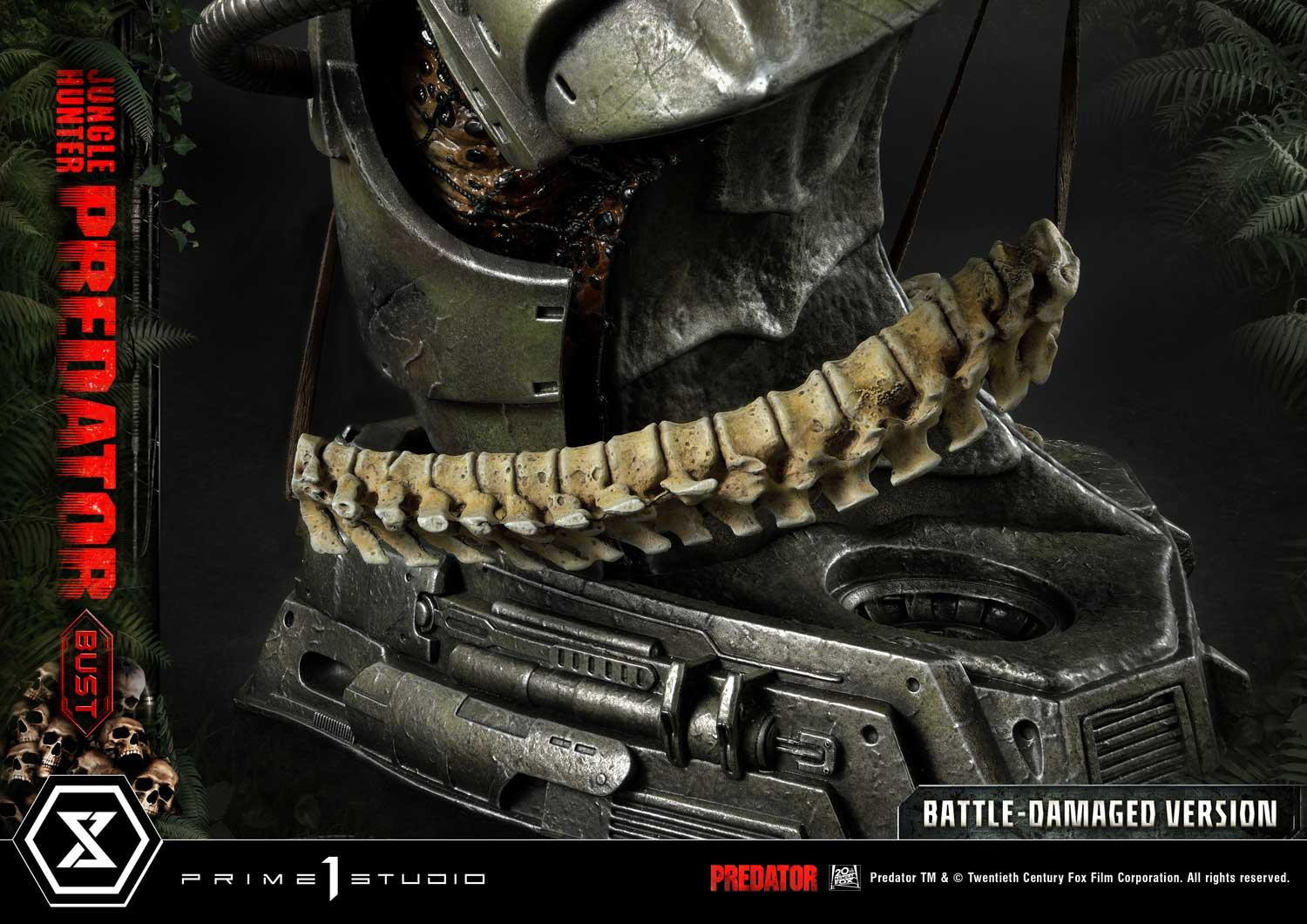 Predator - Bust - Premium Bust  (PBPR-03) - 1/3 - Battle-damaged Version (Prime 1 Studio) photo 17
