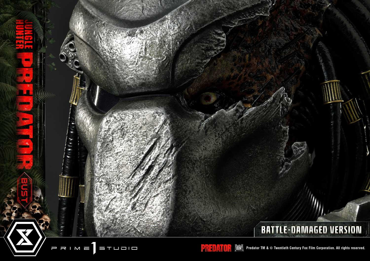 Predator - Bust - Premium Bust  (PBPR-03) - 1/3 - Battle-damaged Version (Prime 1 Studio) photo 20