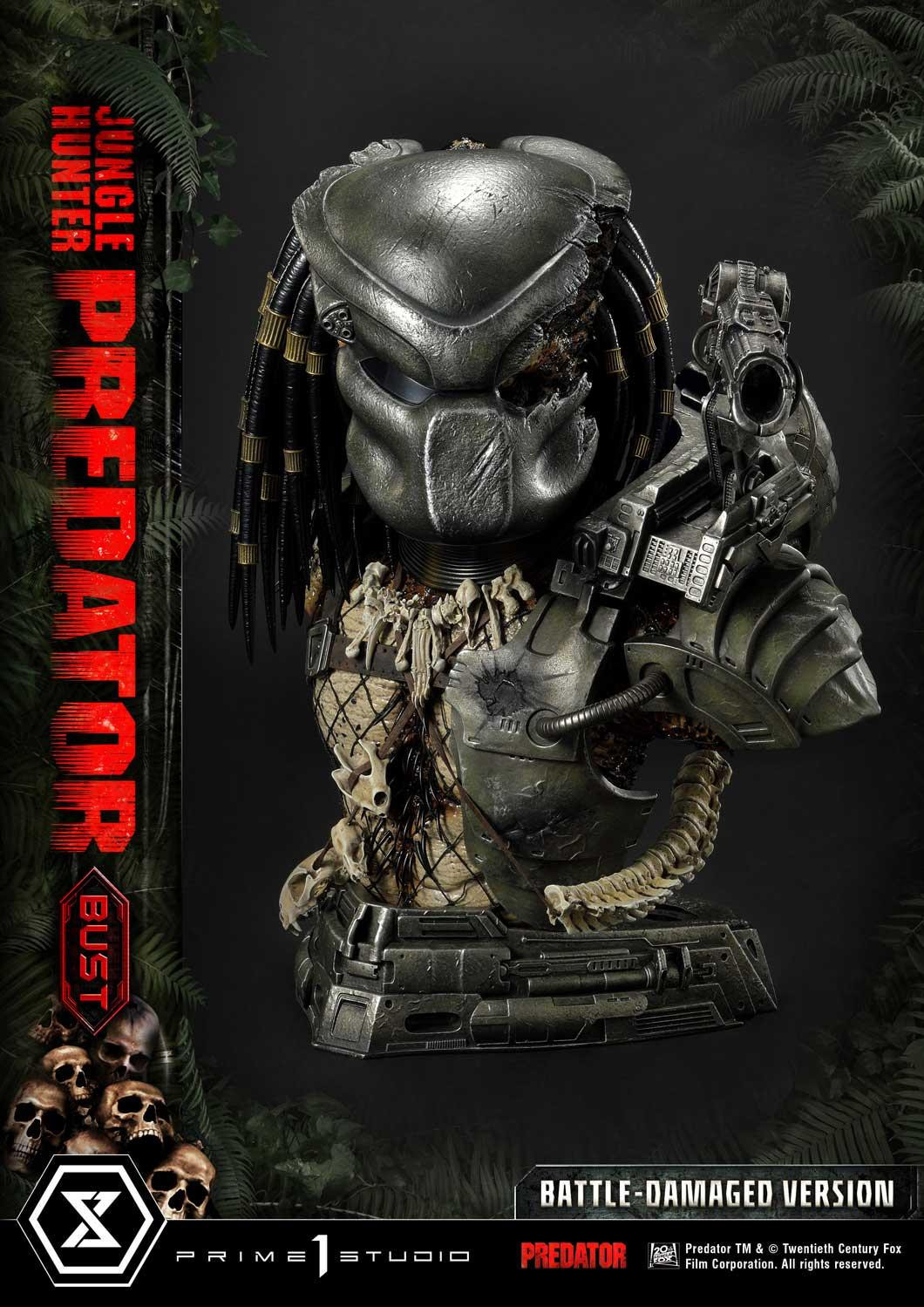 Predator - Bust - Premium Bust  (PBPR-03) - 1/3 - Battle-damaged Version (Prime 1 Studio) photo 24
