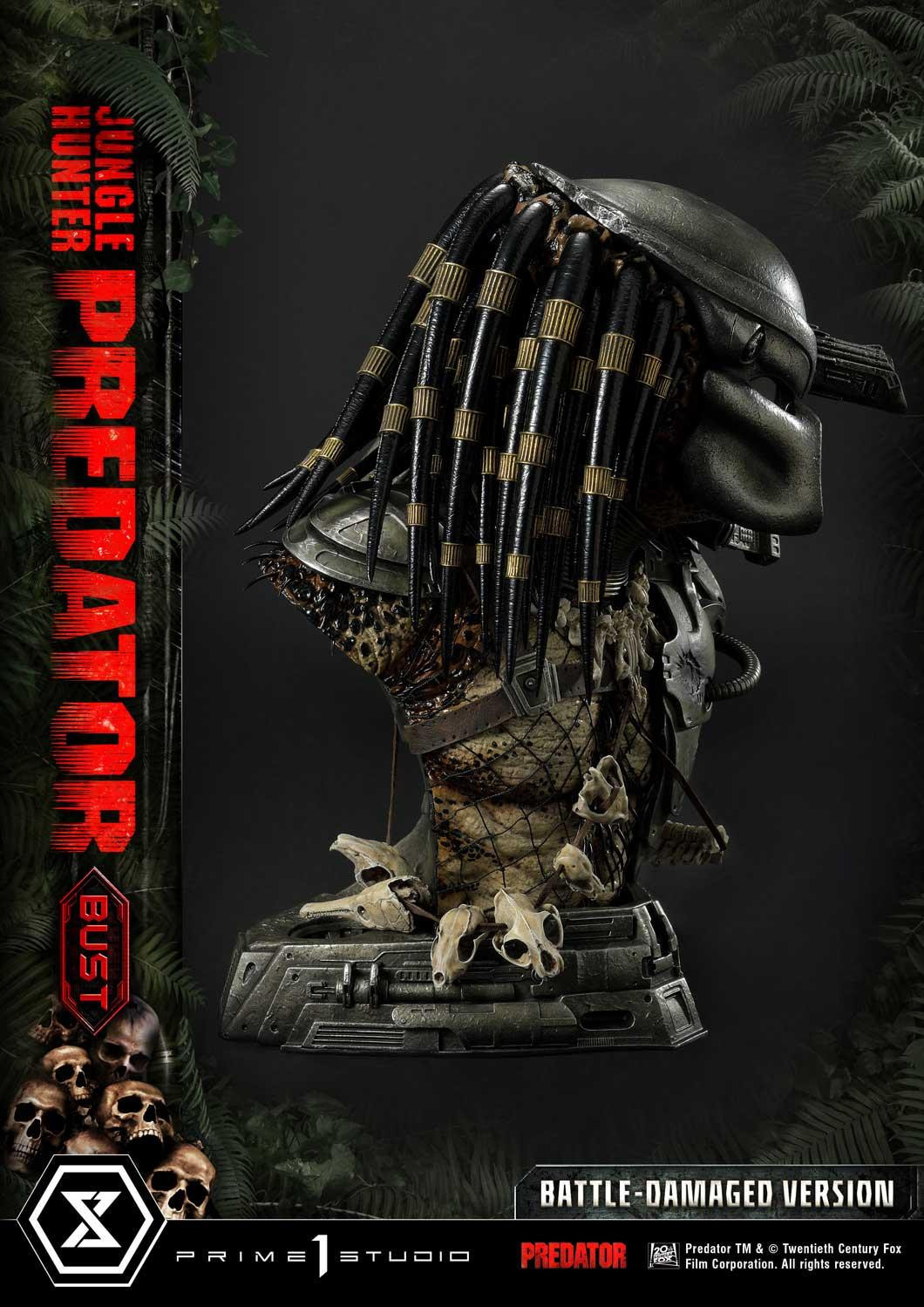 Predator - Bust - Premium Bust  (PBPR-03) - 1/3 - Battle-damaged Version (Prime 1 Studio) photo 27