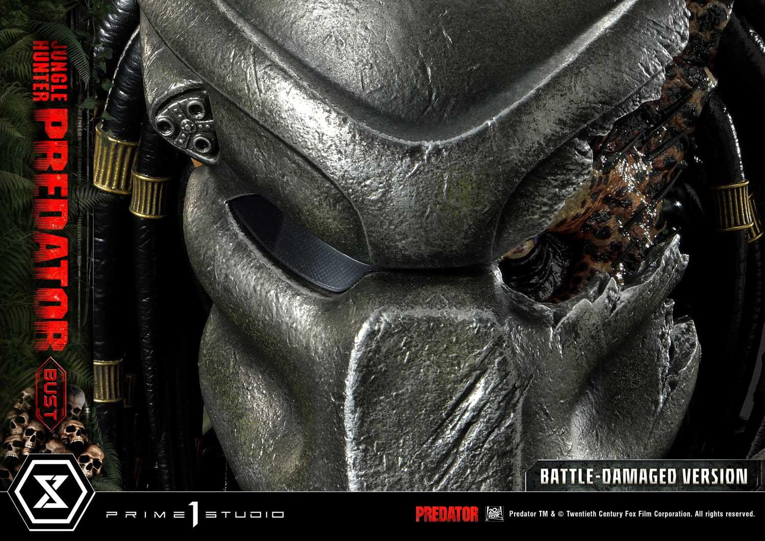 Predator - Bust - Premium Bust  (PBPR-03) - 1/3 - Battle-damaged Version (Prime 1 Studio) photo 28