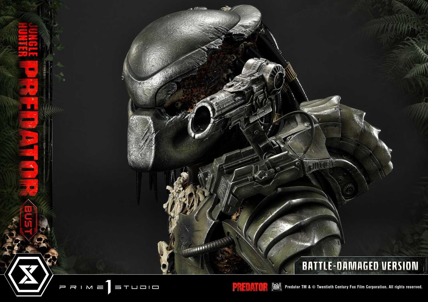 Predator - Bust - Premium Bust  (PBPR-03) - 1/3 - Battle-damaged Version (Prime 1 Studio) photo 30