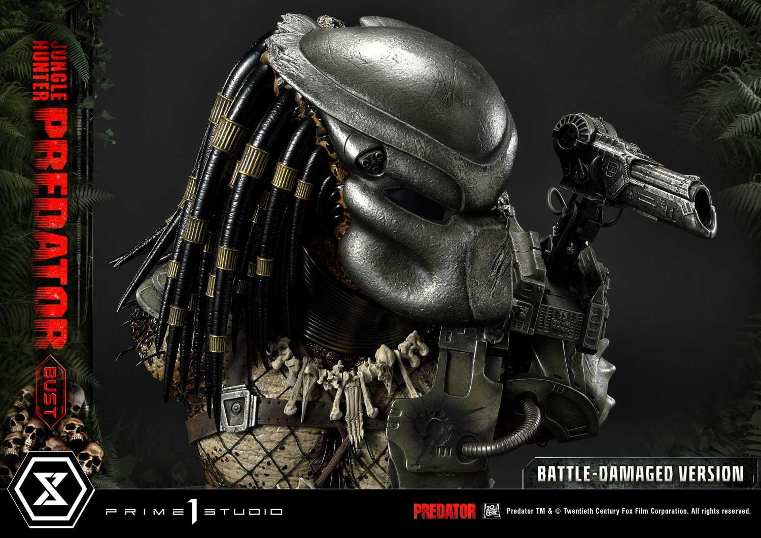 Predator - Bust - Premium Bust  (PBPR-03) - 1/3 - Battle-damaged Version (Prime 1 Studio) photo 31