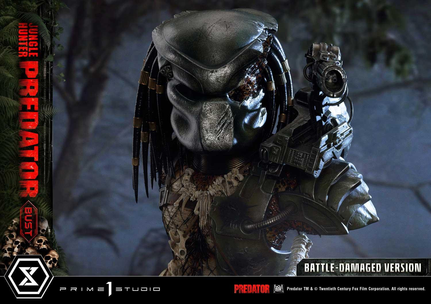 Predator - Bust - Premium Bust  (PBPR-03) - 1/3 - Battle-damaged Version (Prime 1 Studio) photo 32